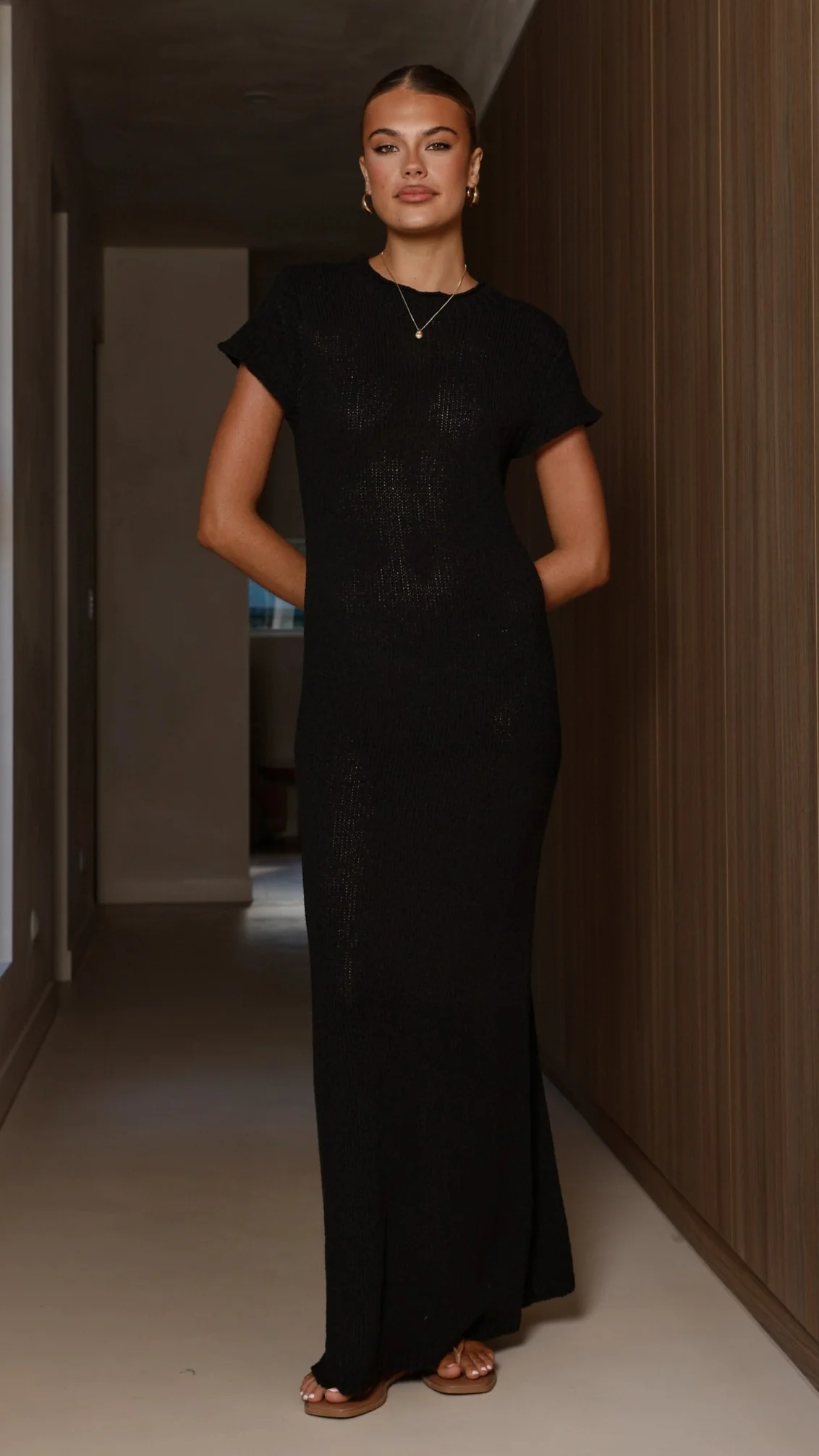 Valise Maxi Dress - Black