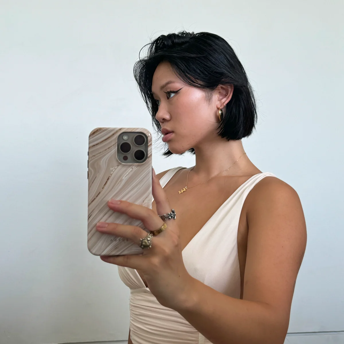 Full Glam - Beige iPhone 11 Pro Max ケース