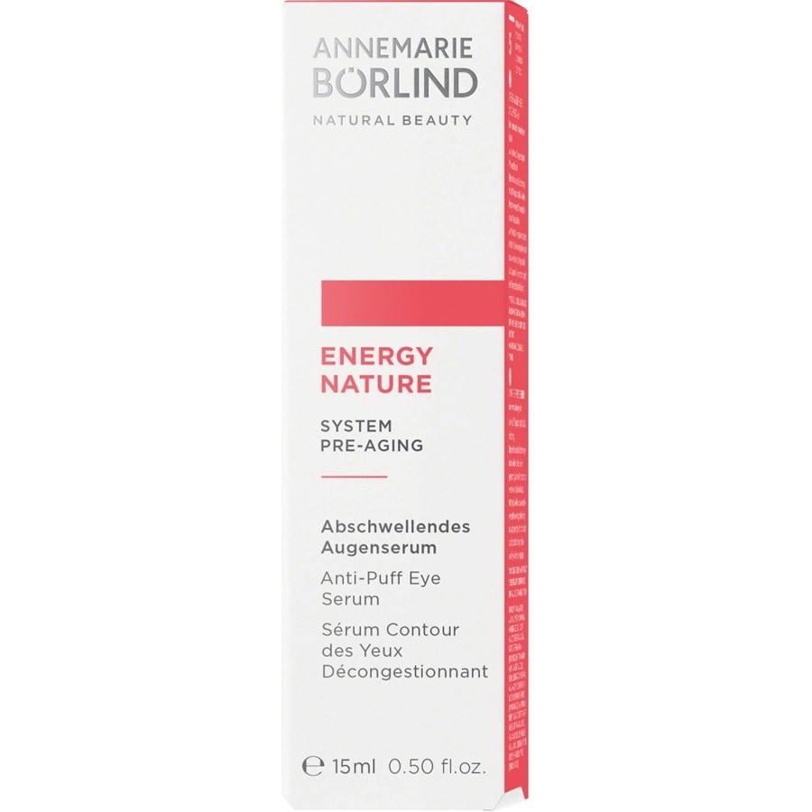 ANNEMARIE BÖRLIND ENERGYNATURE Serum pod oczy przeciw obrzękom