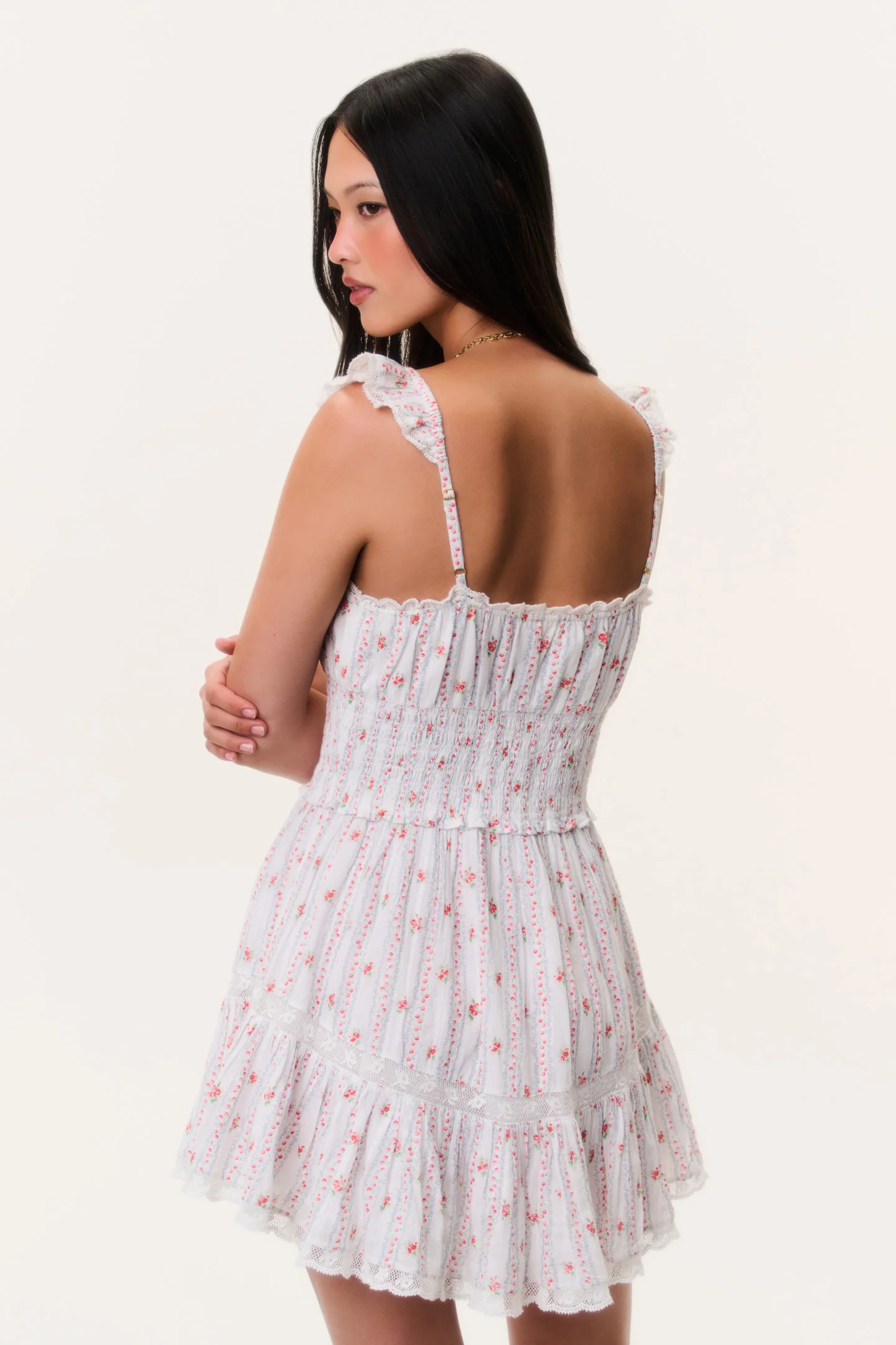 Maralina Cherry Stripe Mini Dress