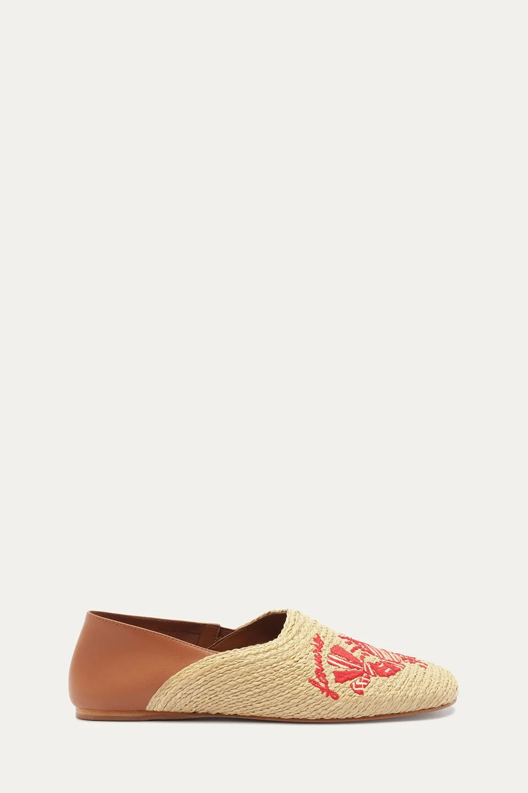 Raffia  Flat Loafer