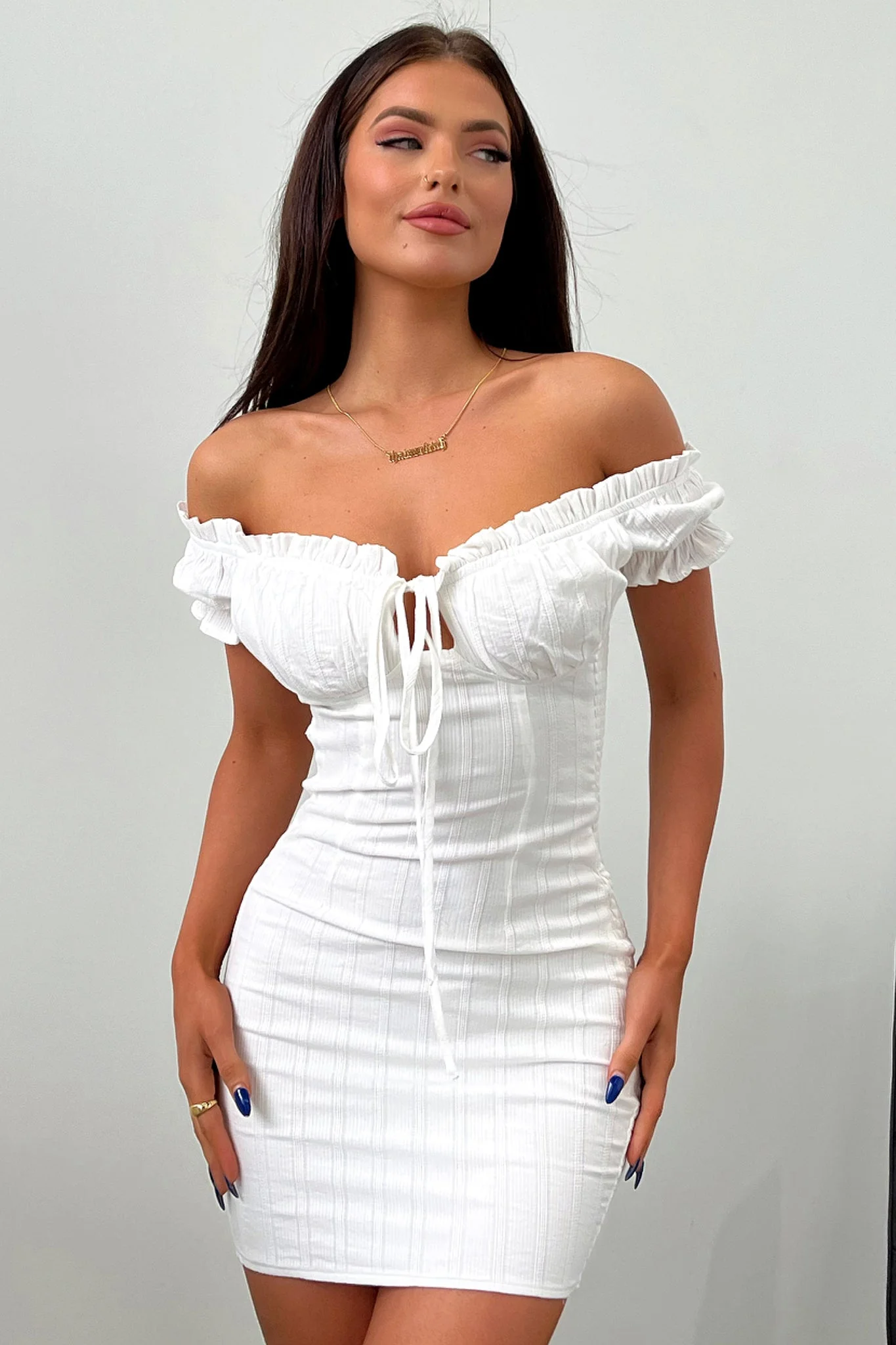 Maisie Dress - White