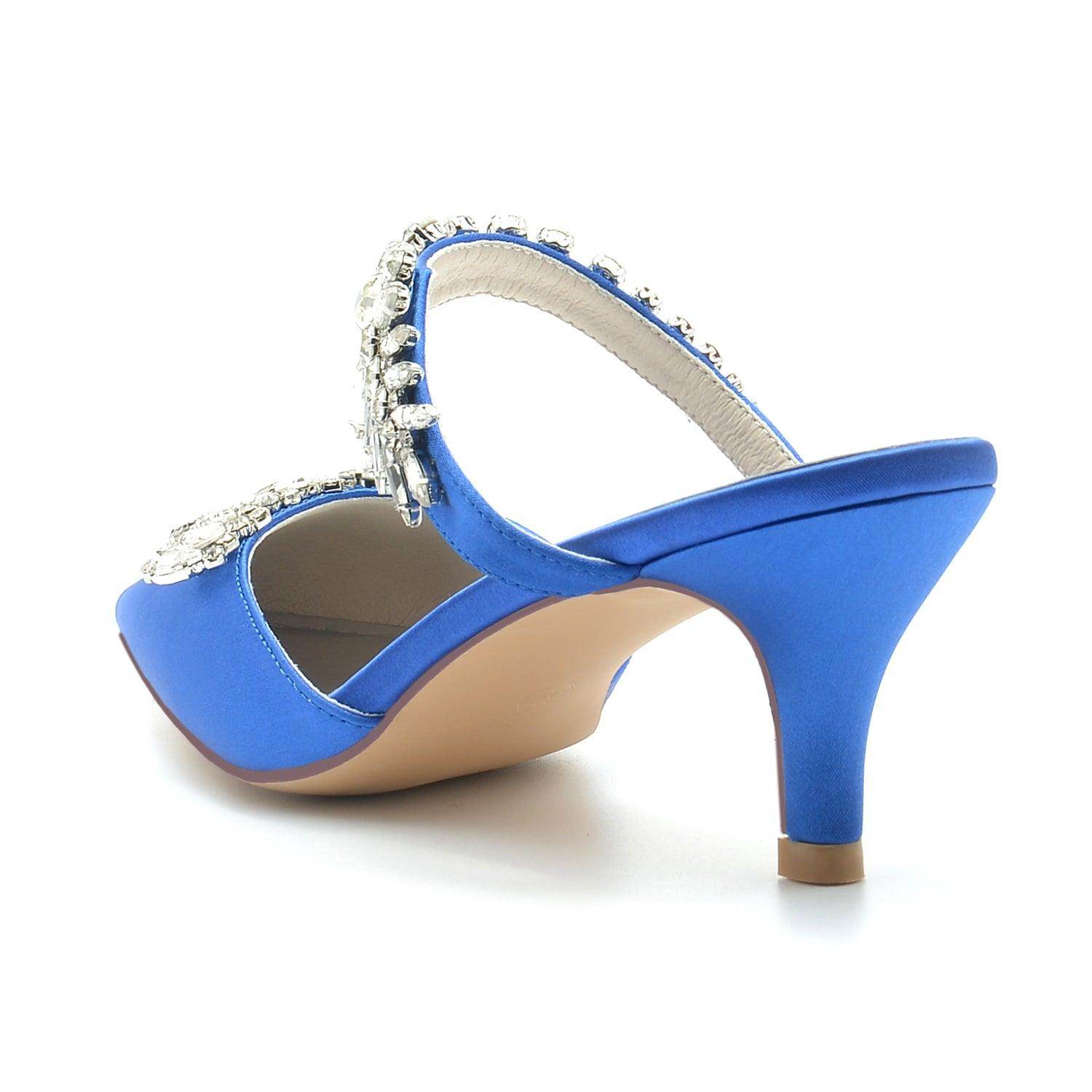 Stiletto Heel 6cm Silk-Like Shoes CK0206