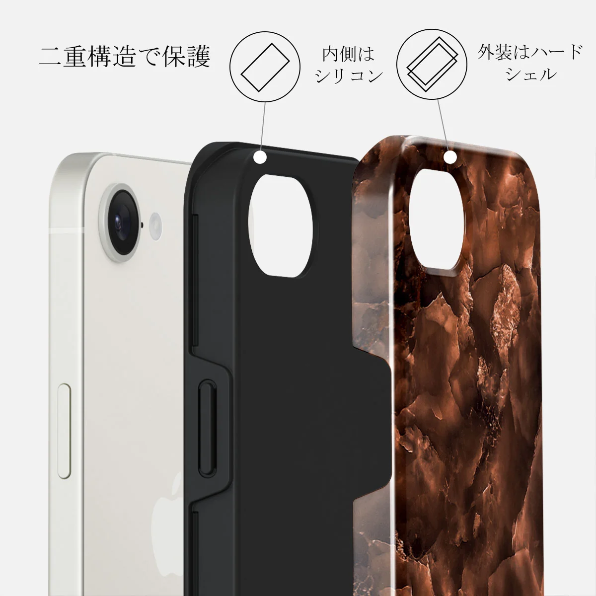 Toasted Chestnut - iPhone 16e ケース