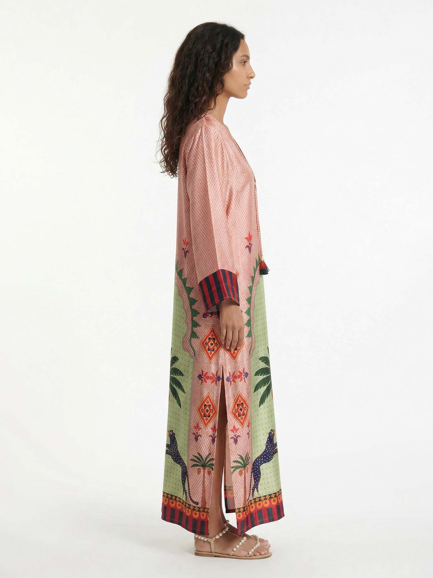 Mystic Palm Maxi Dress