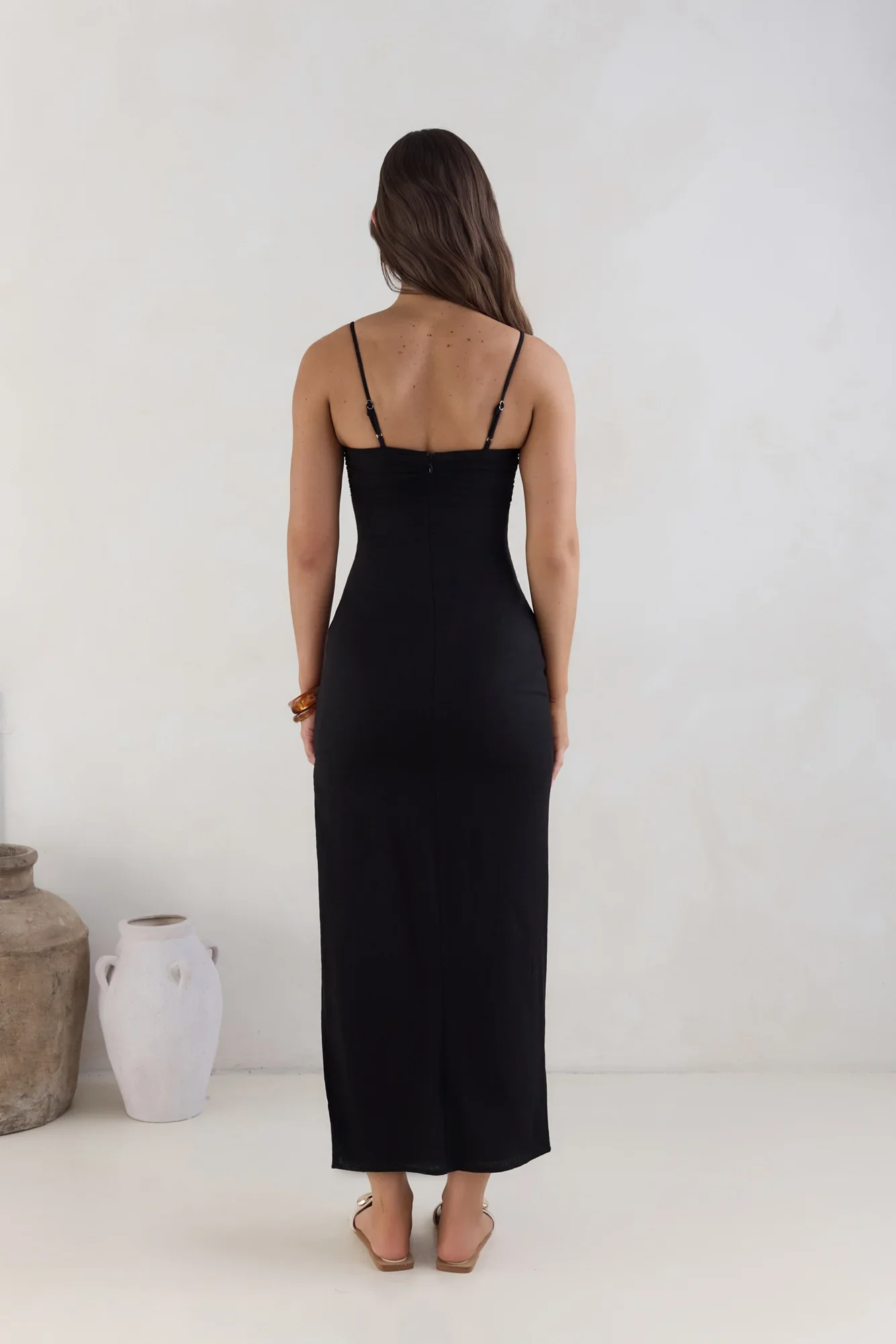 Marianna Midi Dress Black