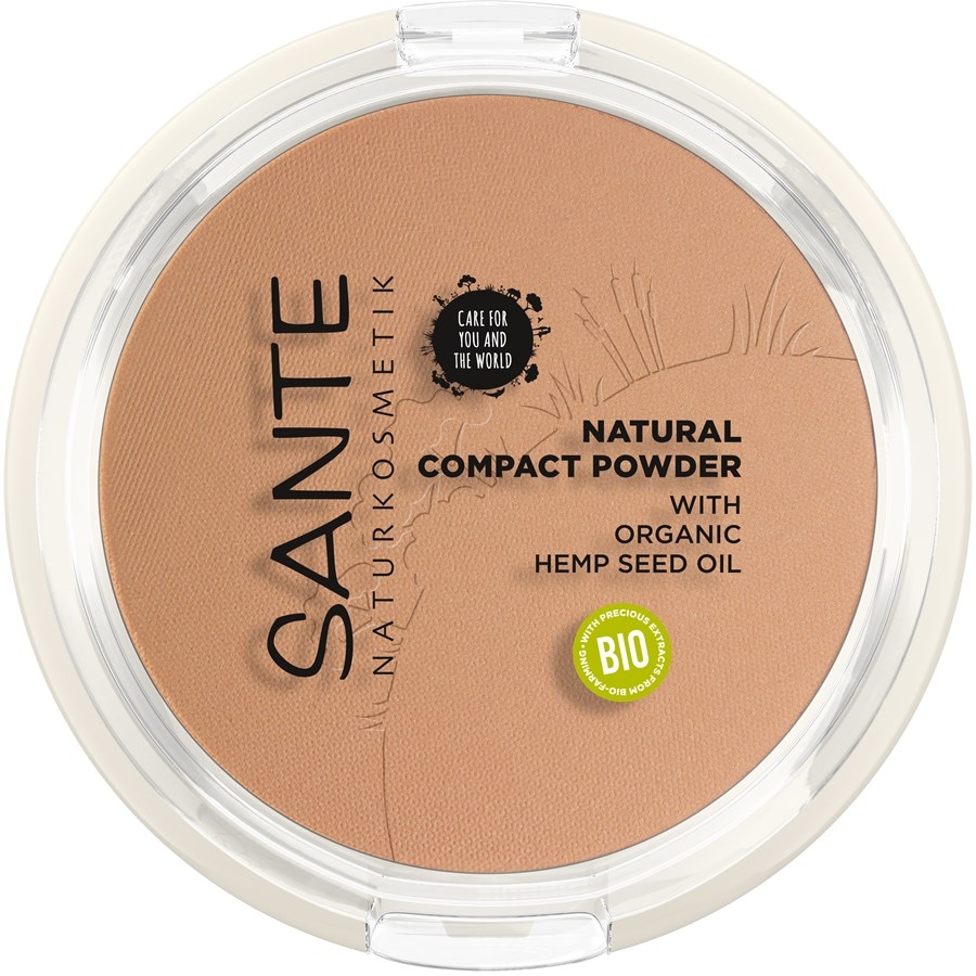 Sante Naturkosmetik Foundation & Powder Naturalny puder kompaktowy