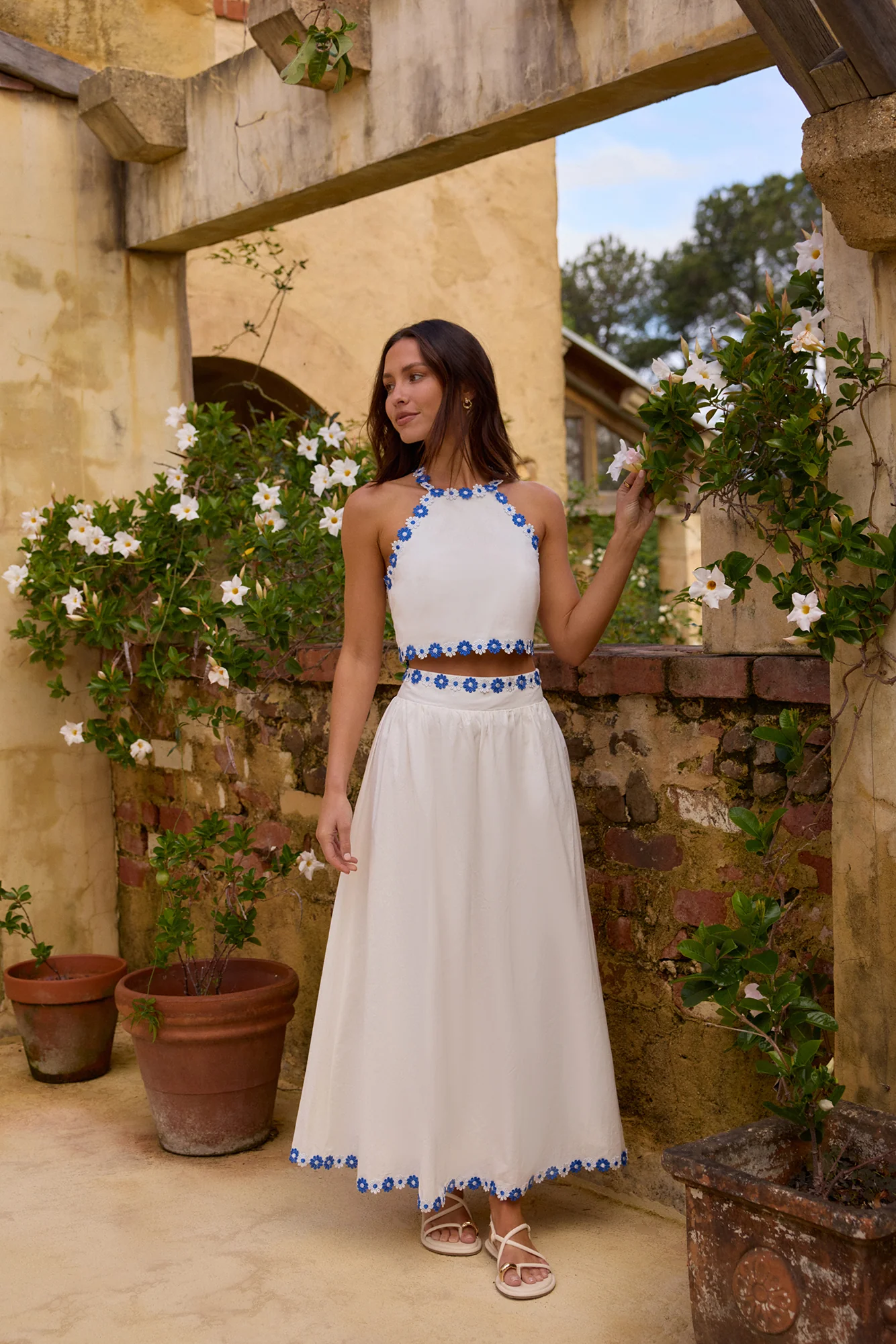 Nicola Rose Set White - luluinthesky