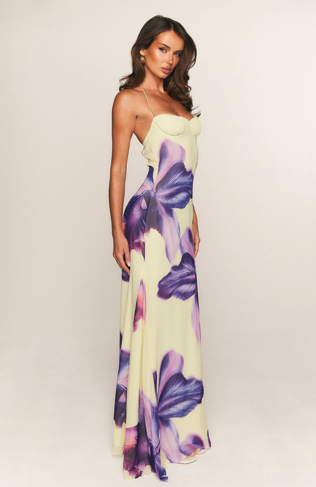 Plus One Maxi Dress Amethyst Petal