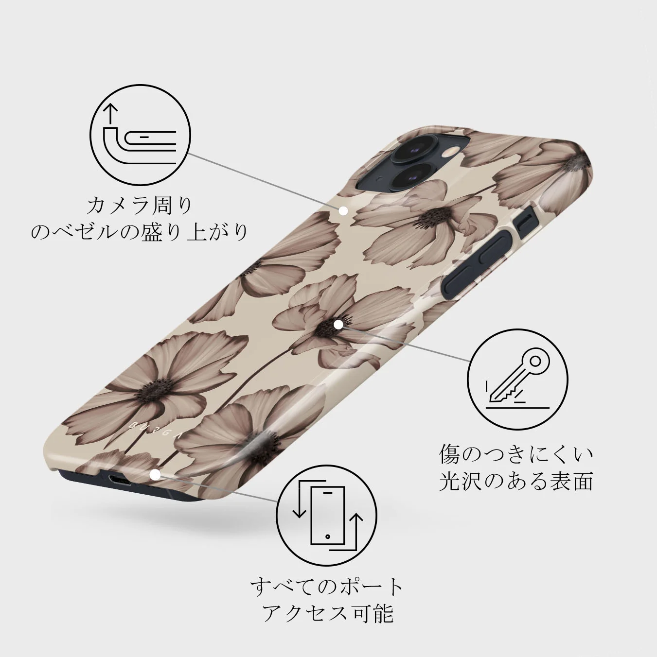 Barely Yours - iPhone 13 Mini ケース