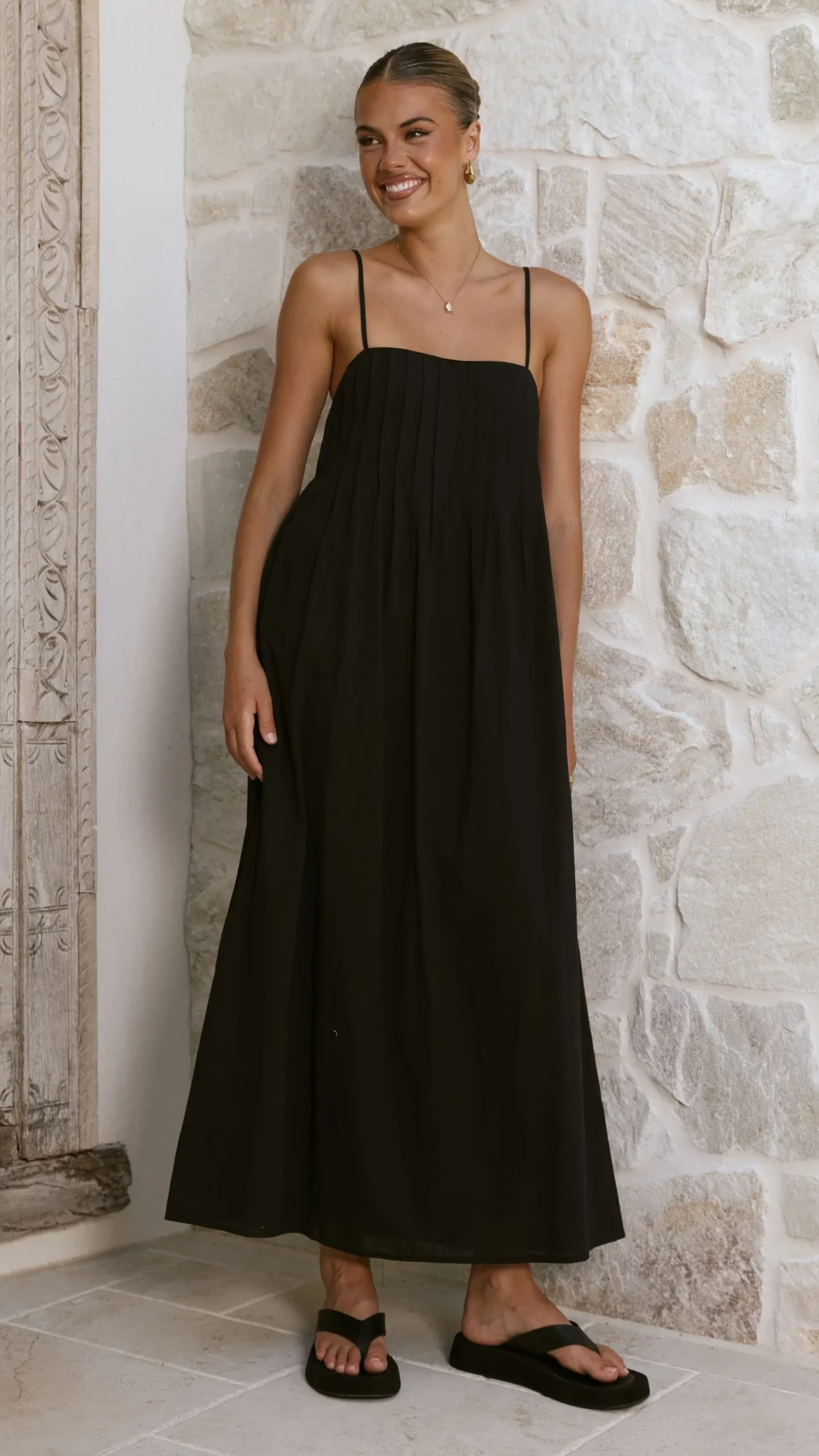 Stayla Maxi Dress - Black
