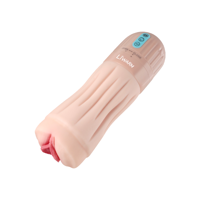 Luna | Male Sex Toy with Detachable and Replaceable Sleeve Enhancer 2-in-1 Sucking and Vibrating Realistic Vagina Penis Massager