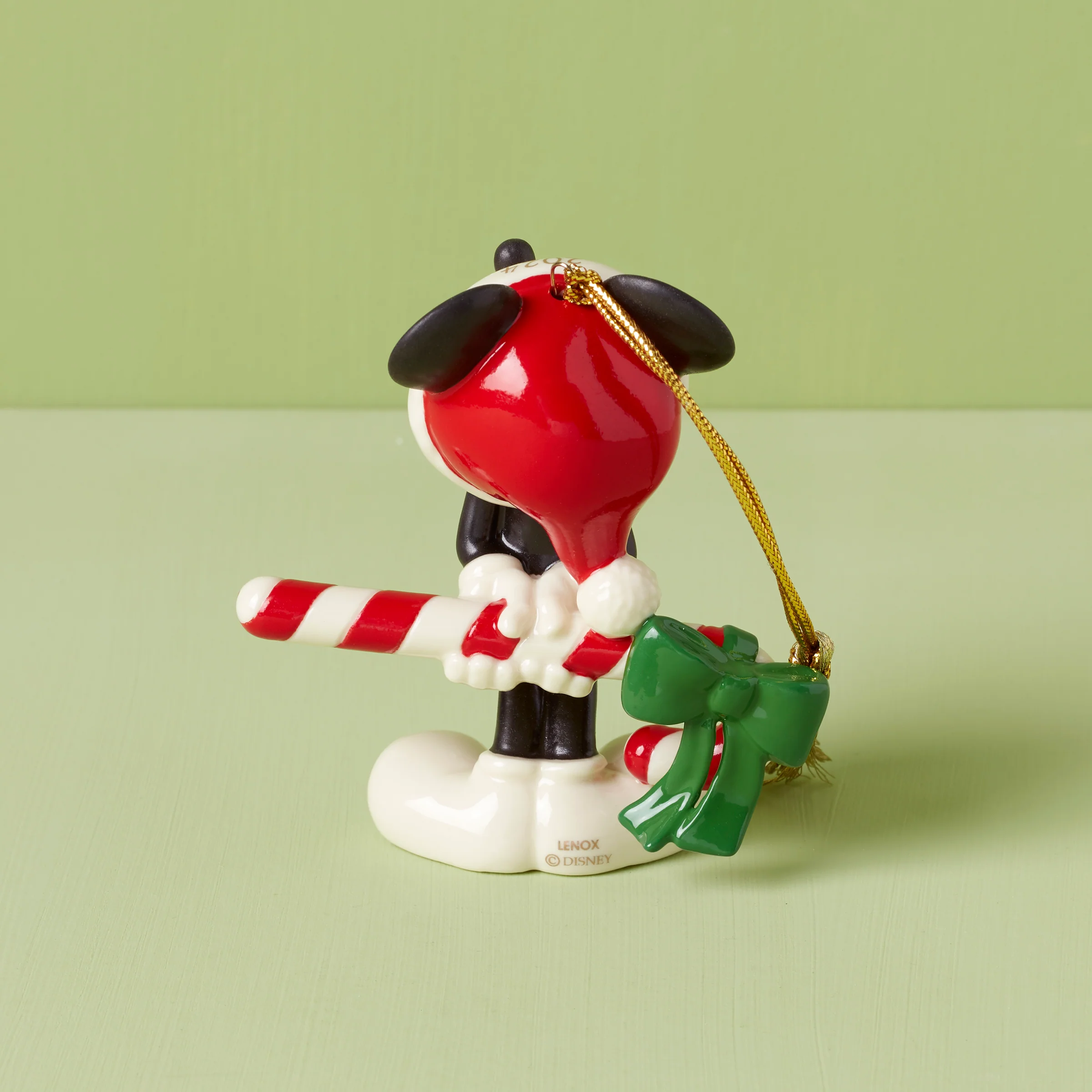 2024 Mickey Mouse With Candy Cane Ornament