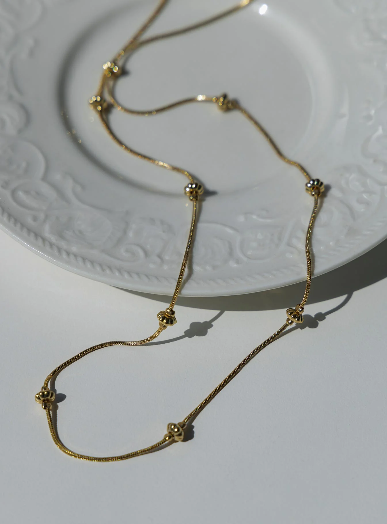 Coltrane Chain Belt Gold