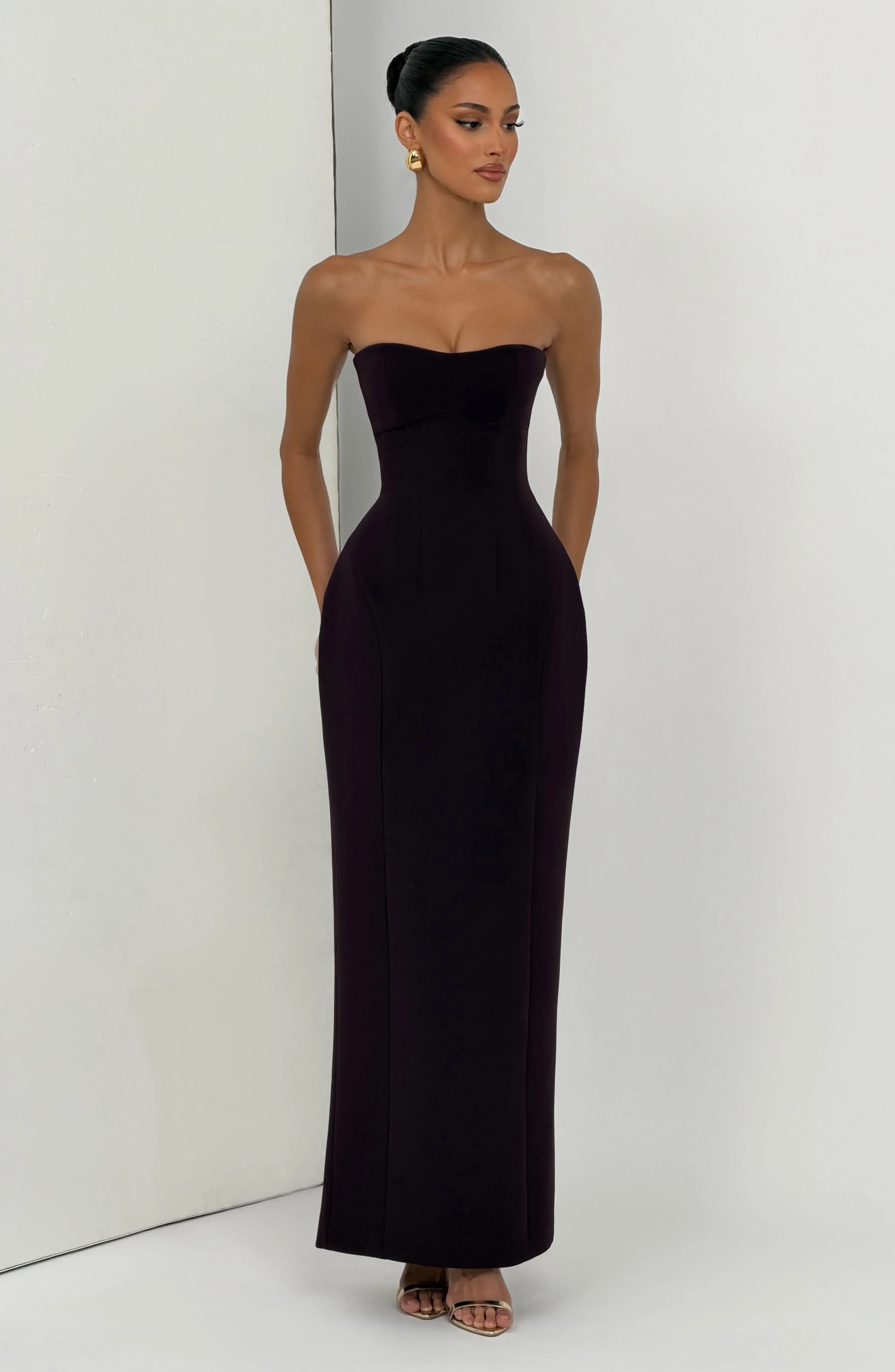 Manon Maxi Dress - Black