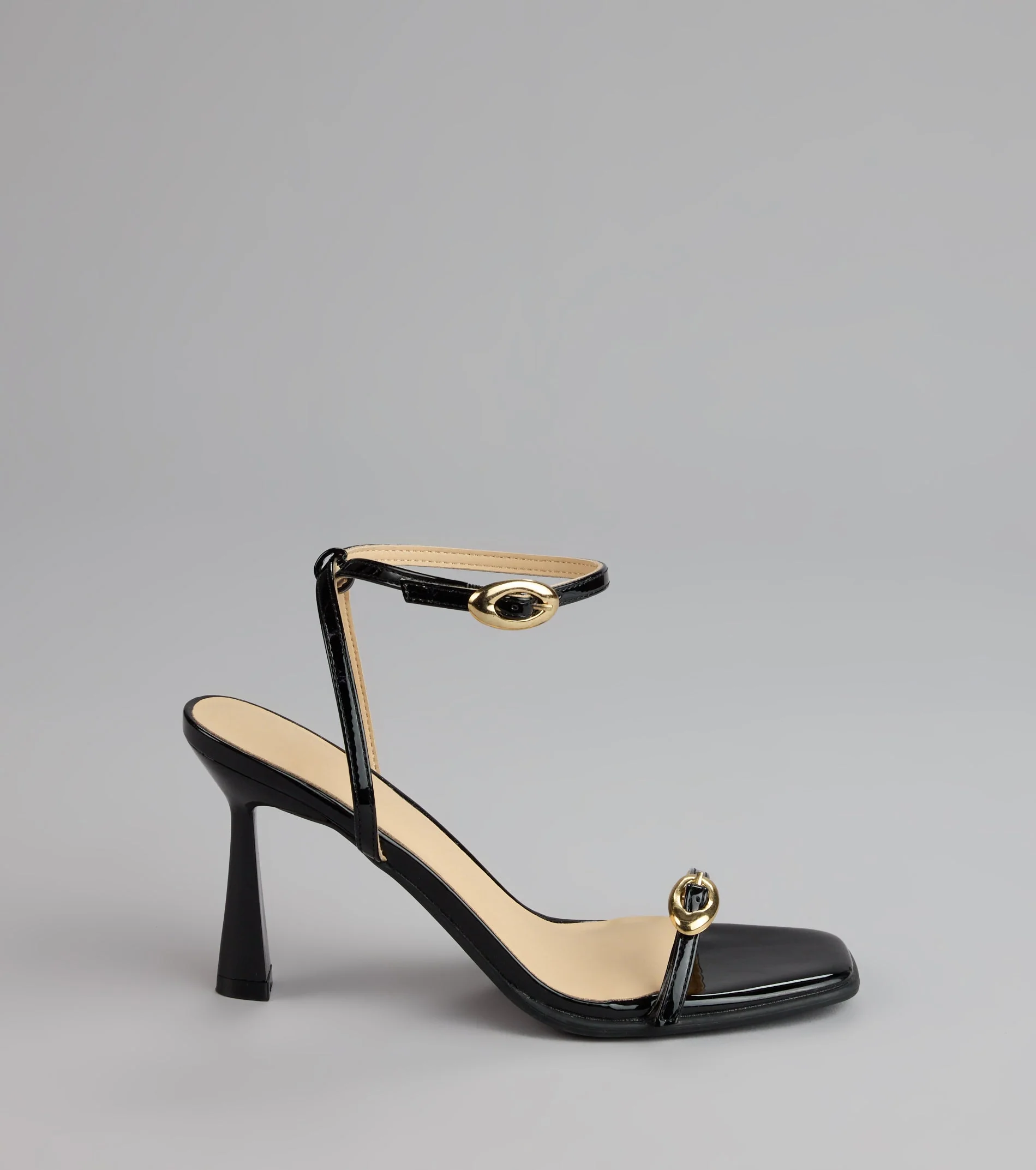 Power Play Patent Stiletto Heels