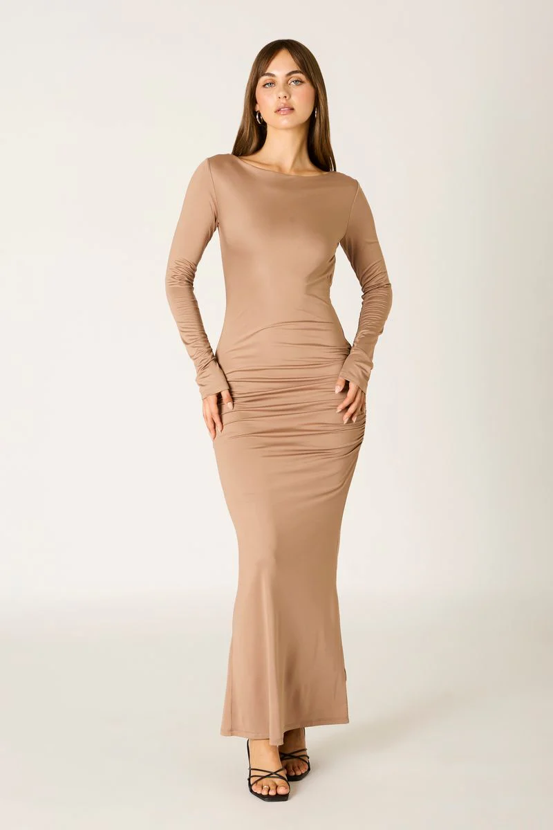 Stretch Jersey Maxi Dress