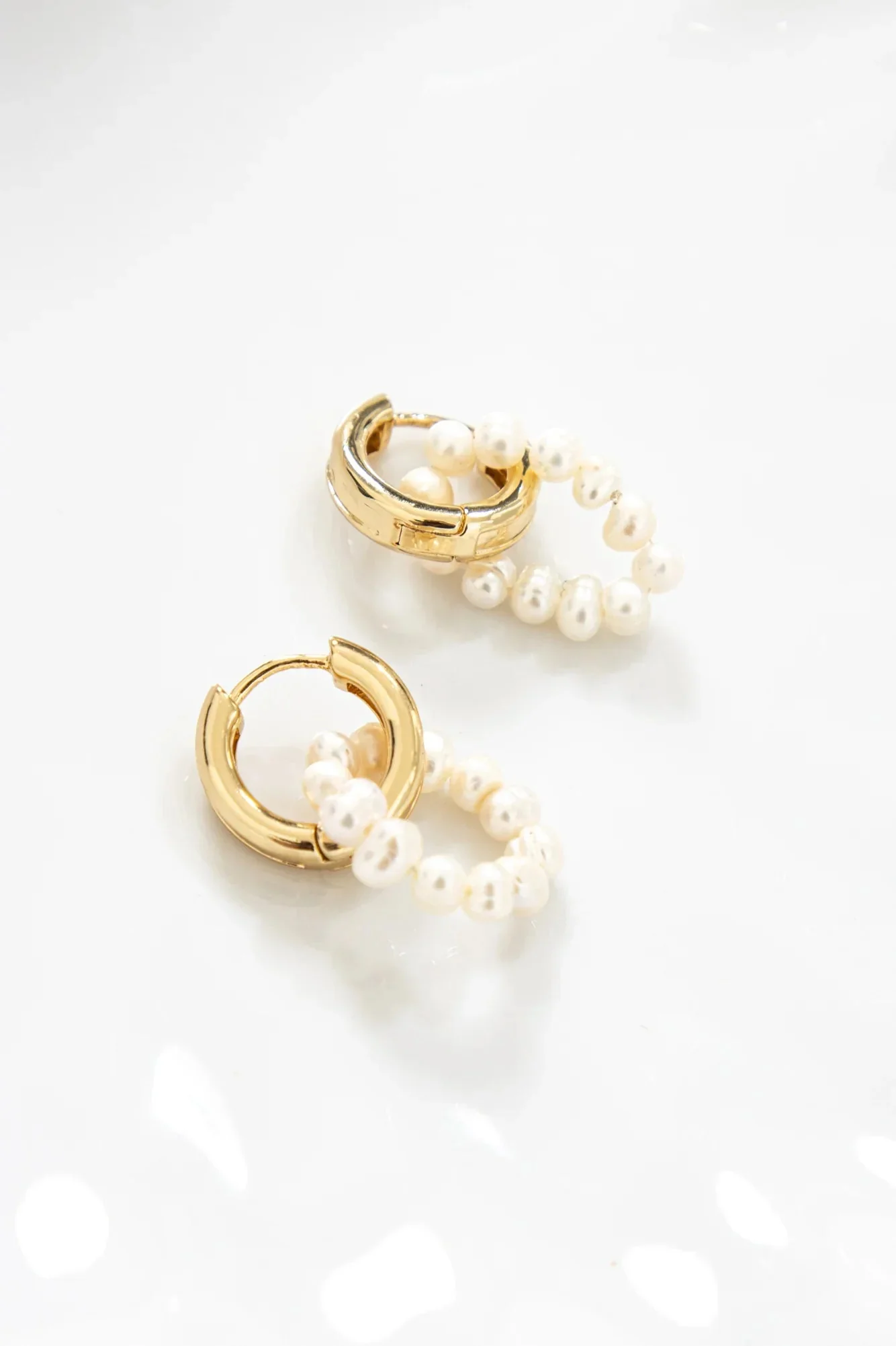 Forever Linked Earrings Gold - luluinthesky