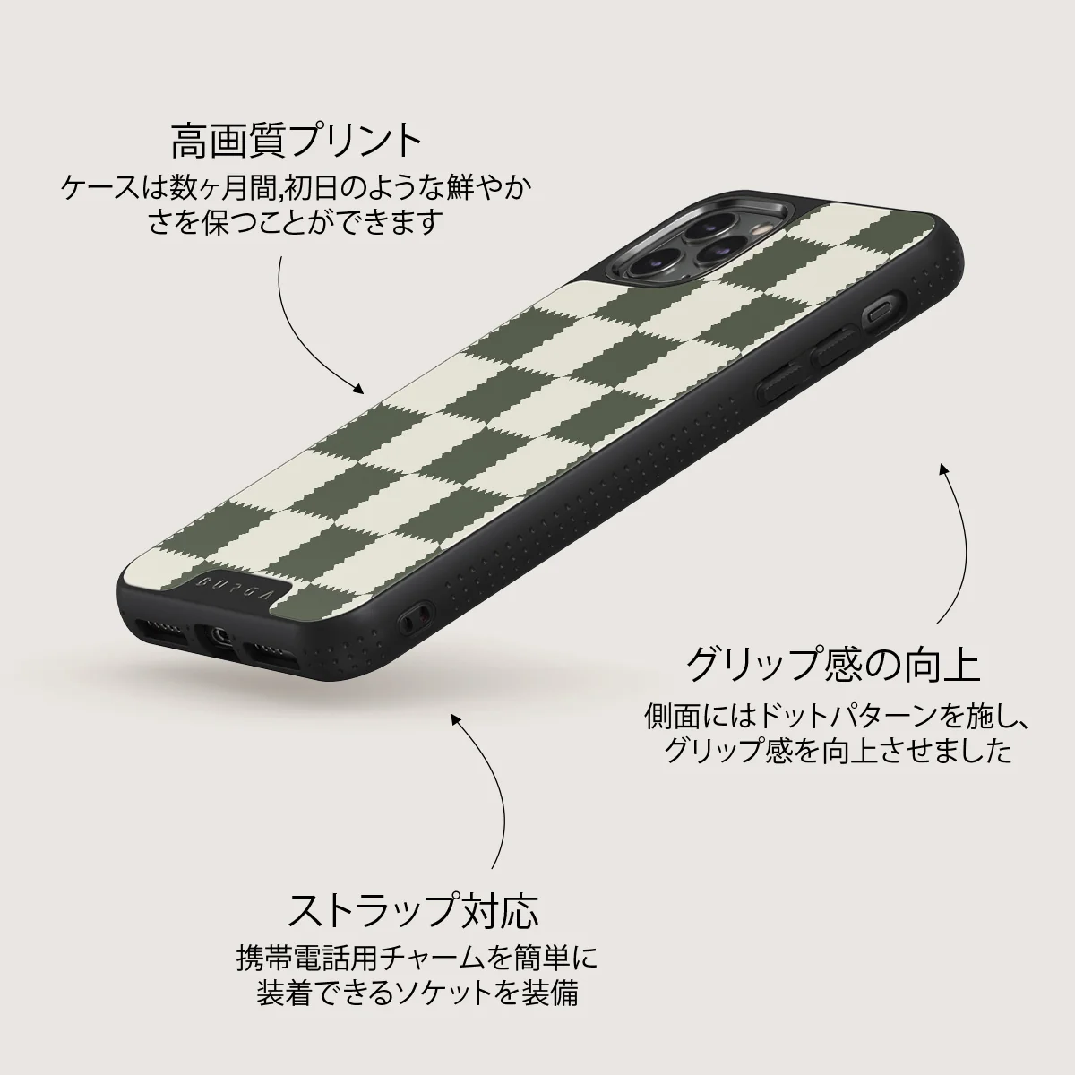 Retro Grid - iPhone 11 Pro ケース