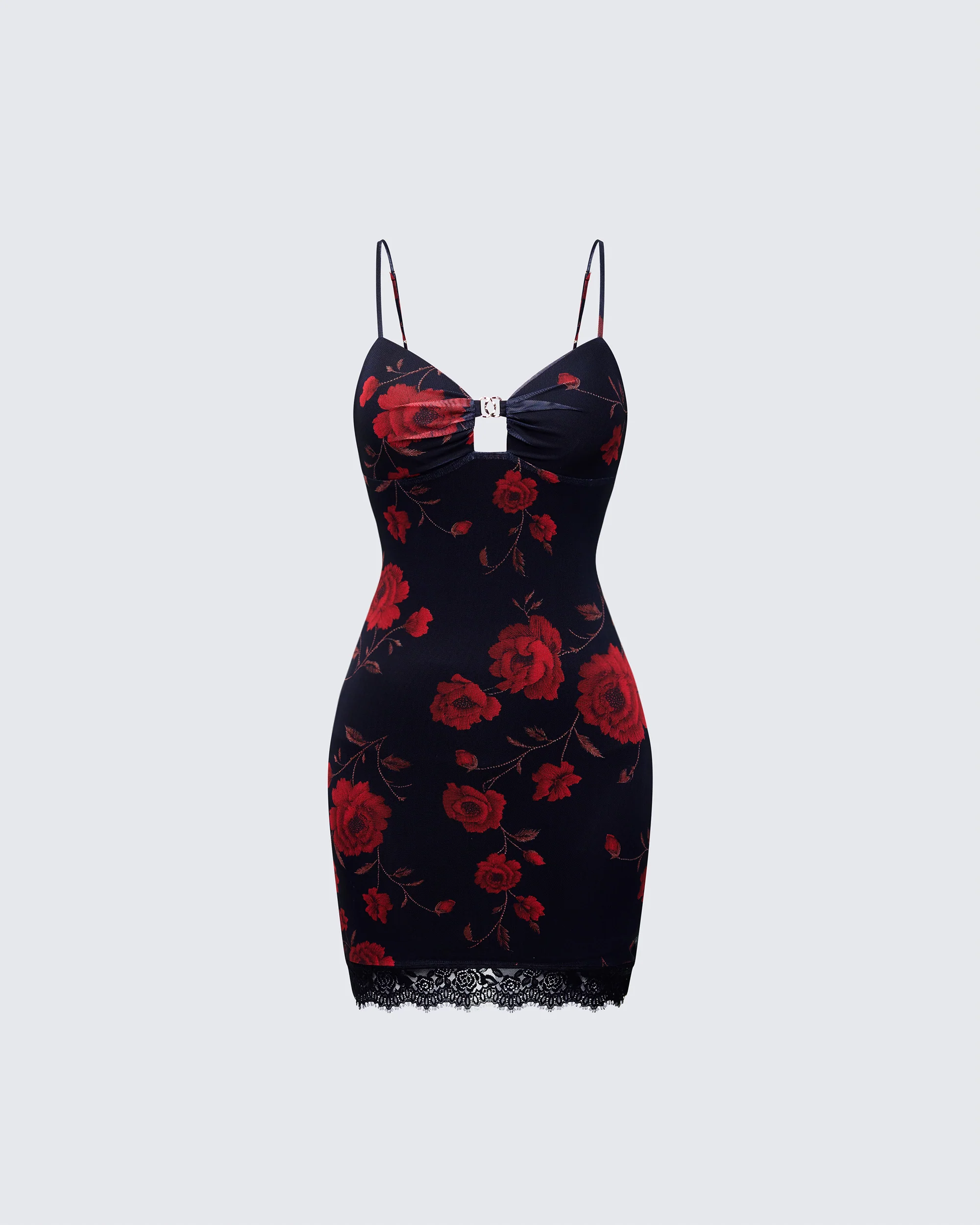 Thalla Multi Printed Mesh Mini Dress
