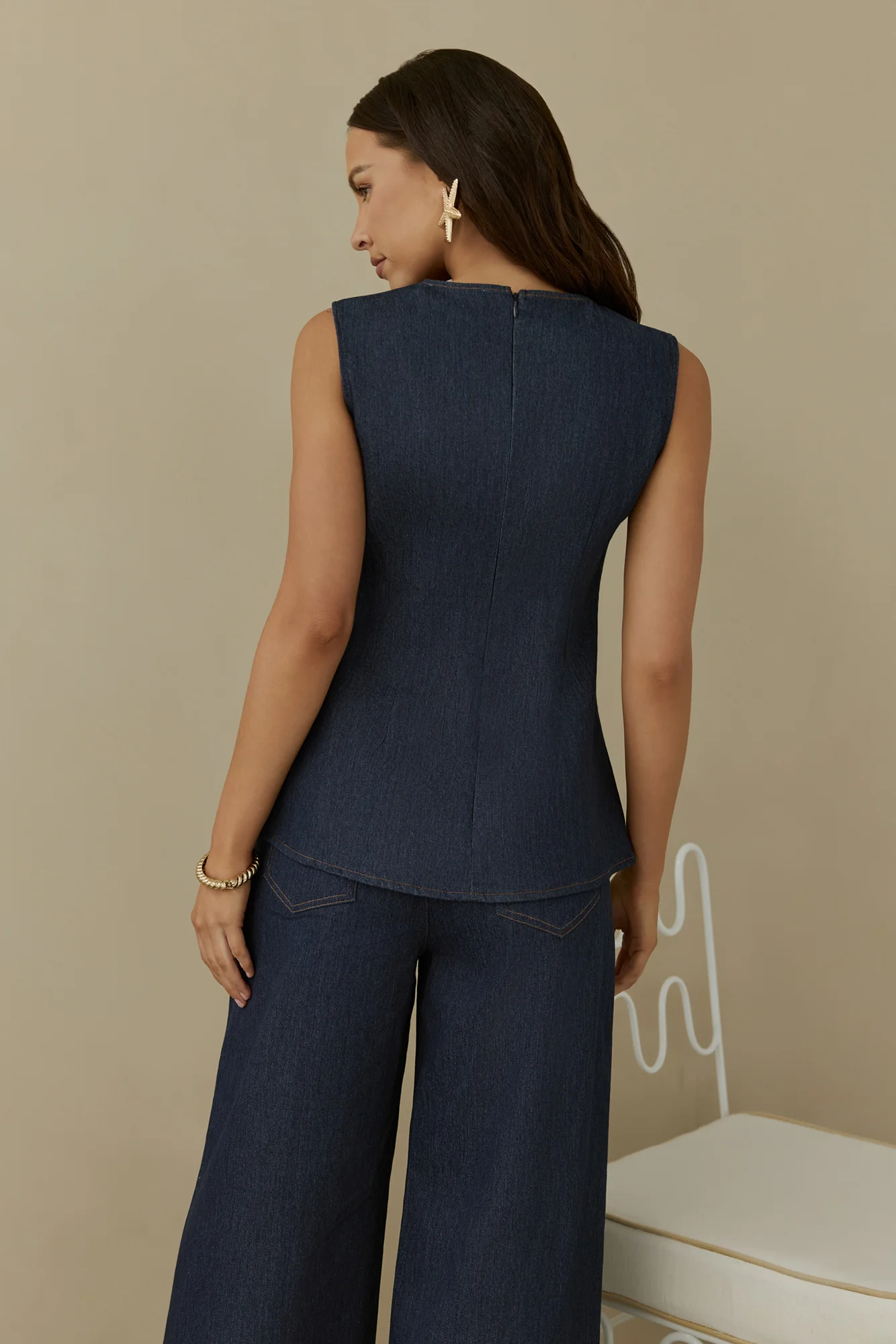 Seafarer Denim Set Navy