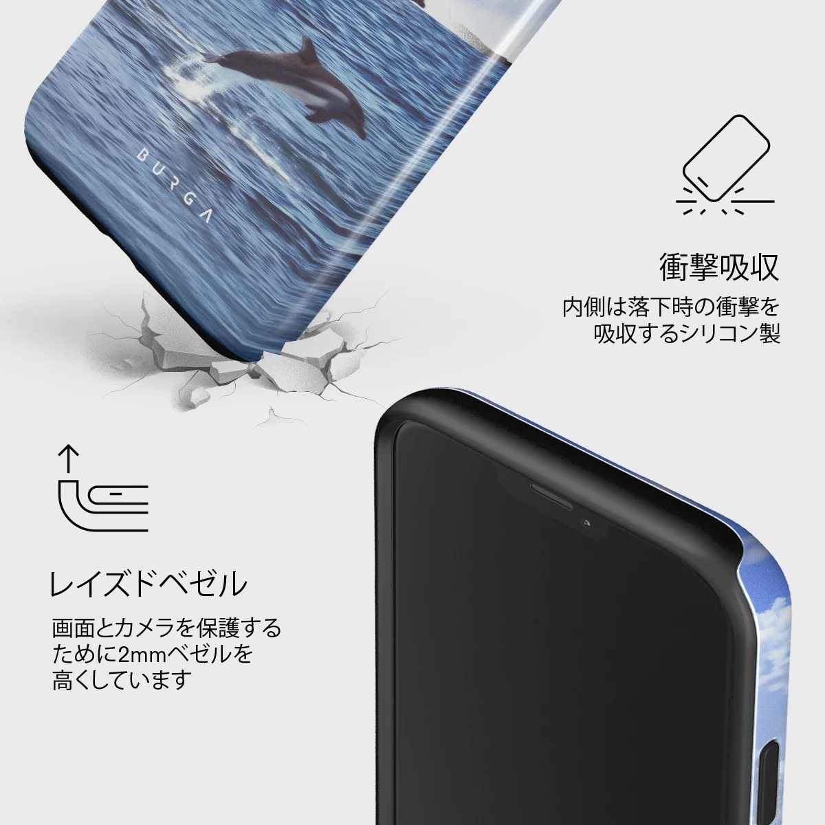 Retro Splash - iPhone 12 Mini ケース