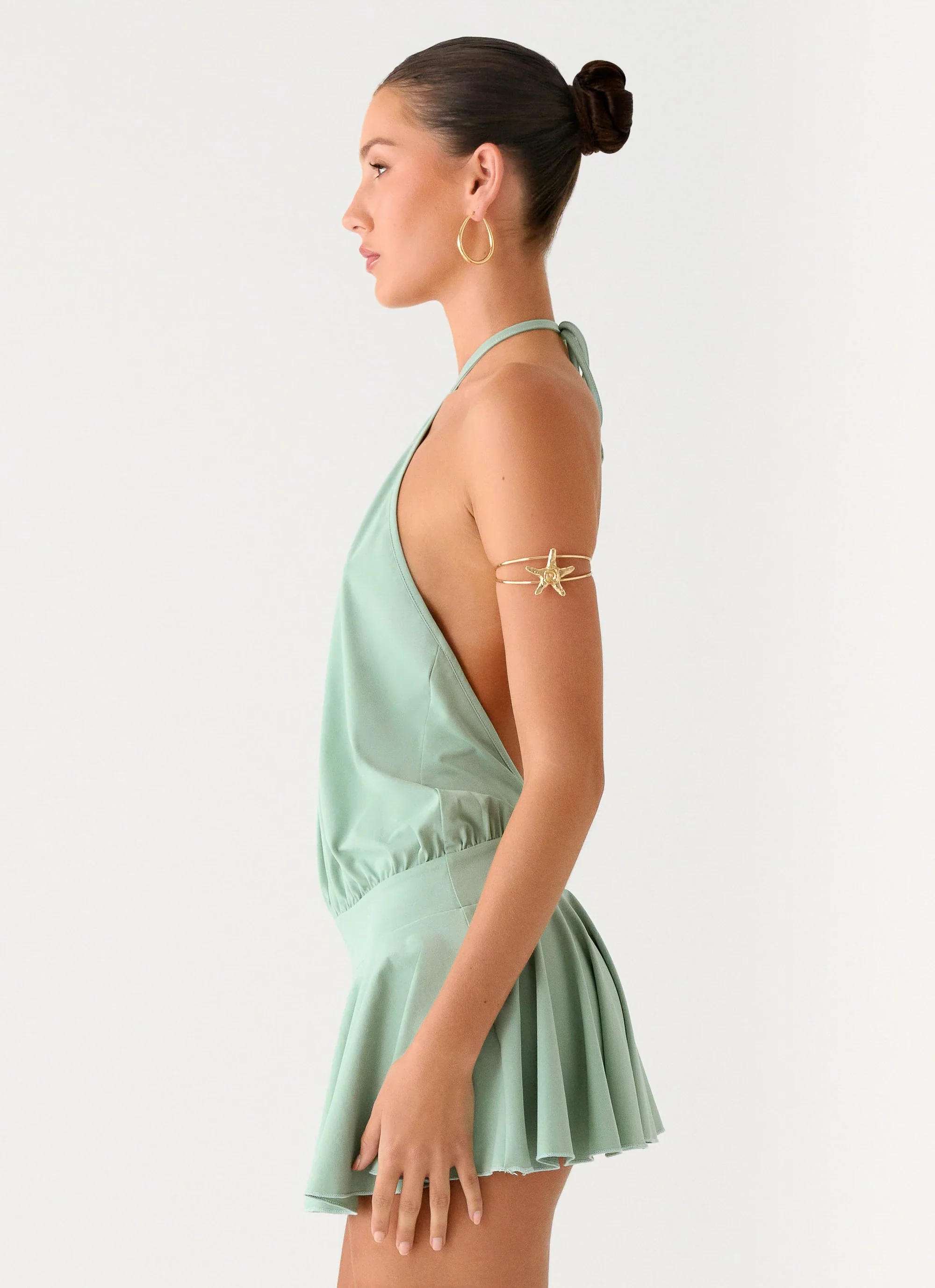 Mable Mini Dress - Green