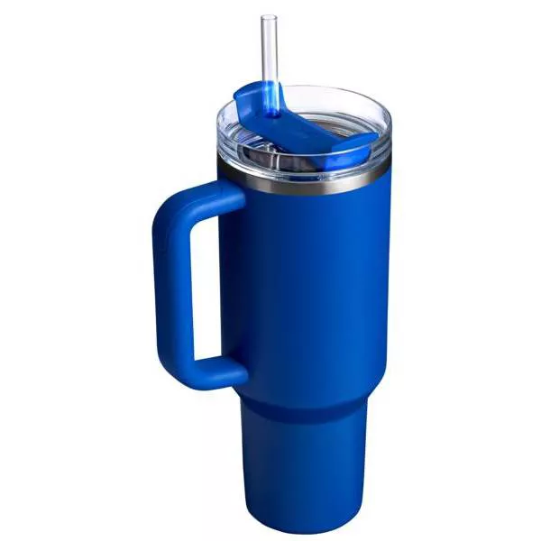 Stanley 40 oz Stainless Steel H2.0 FlowState Quencher Tumbler Admiral Blue