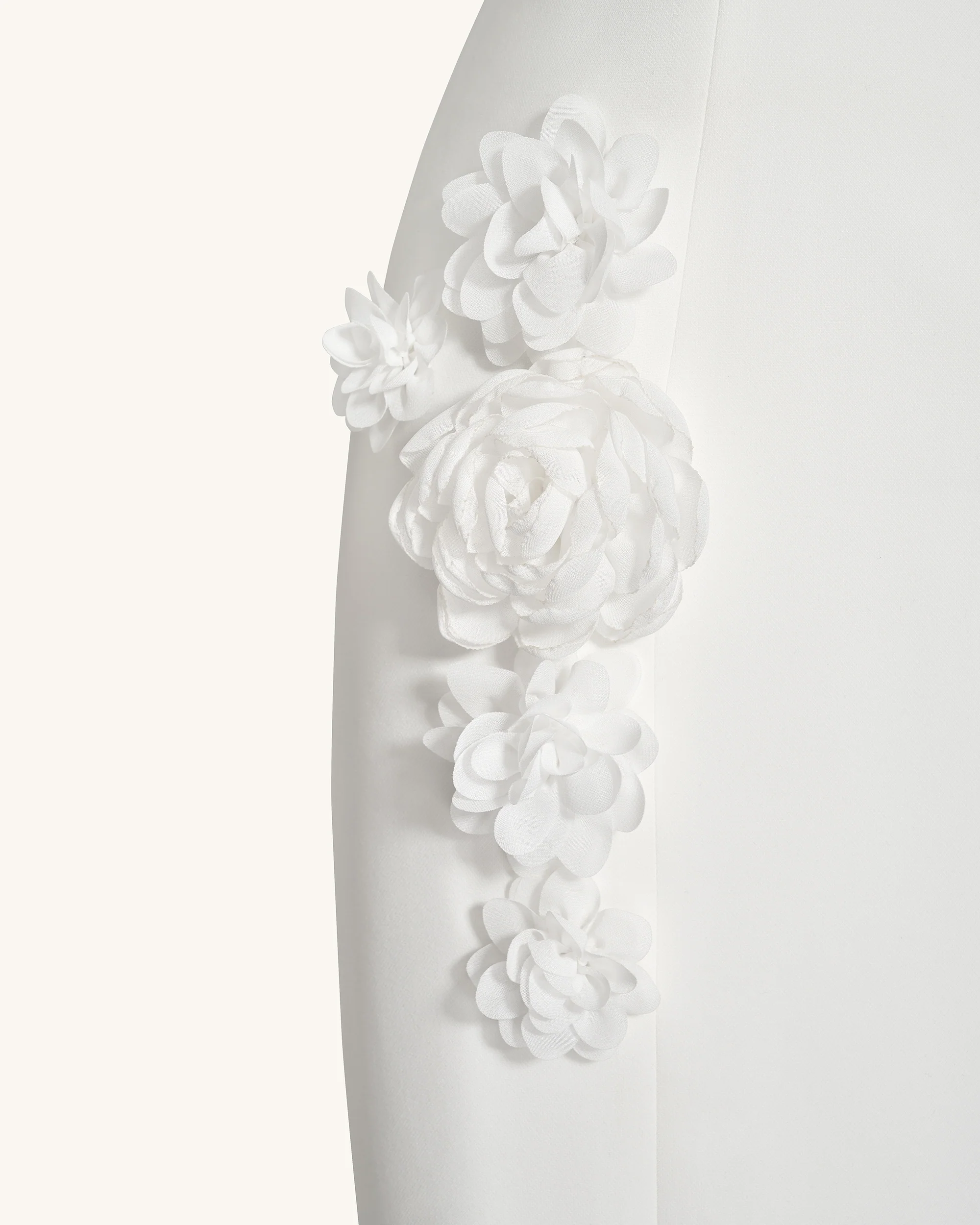 Garden Grace Sheath Dress - White - FASHION NOB