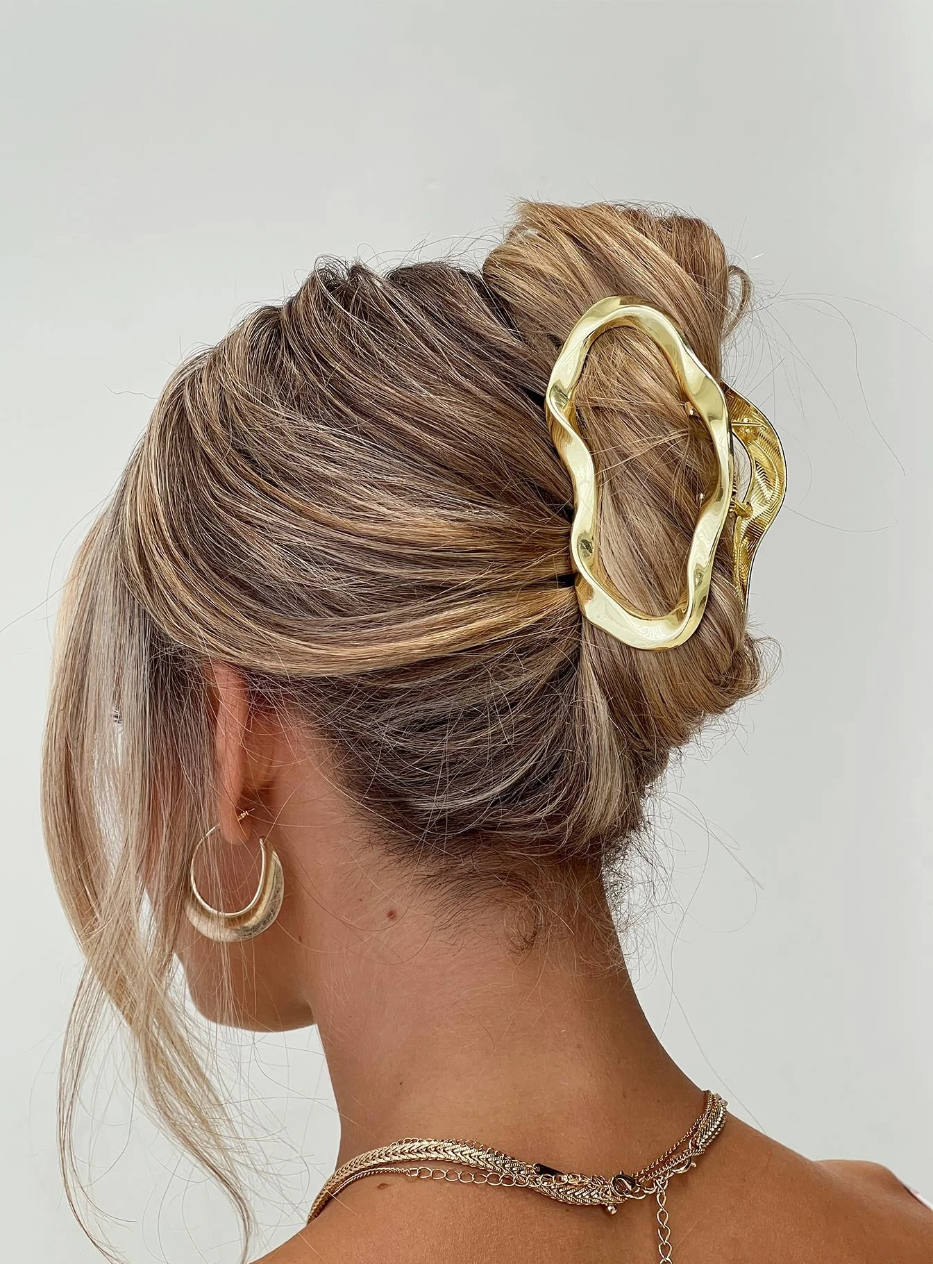 Take It Off Hair Clip Gold