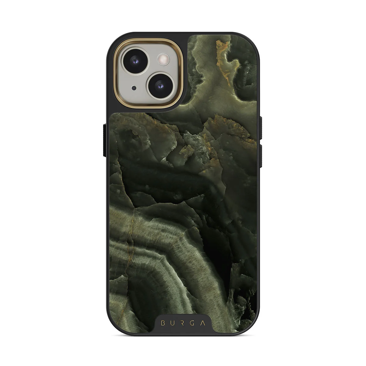 Misty Forest - Green Marble iPhone 13 ケース