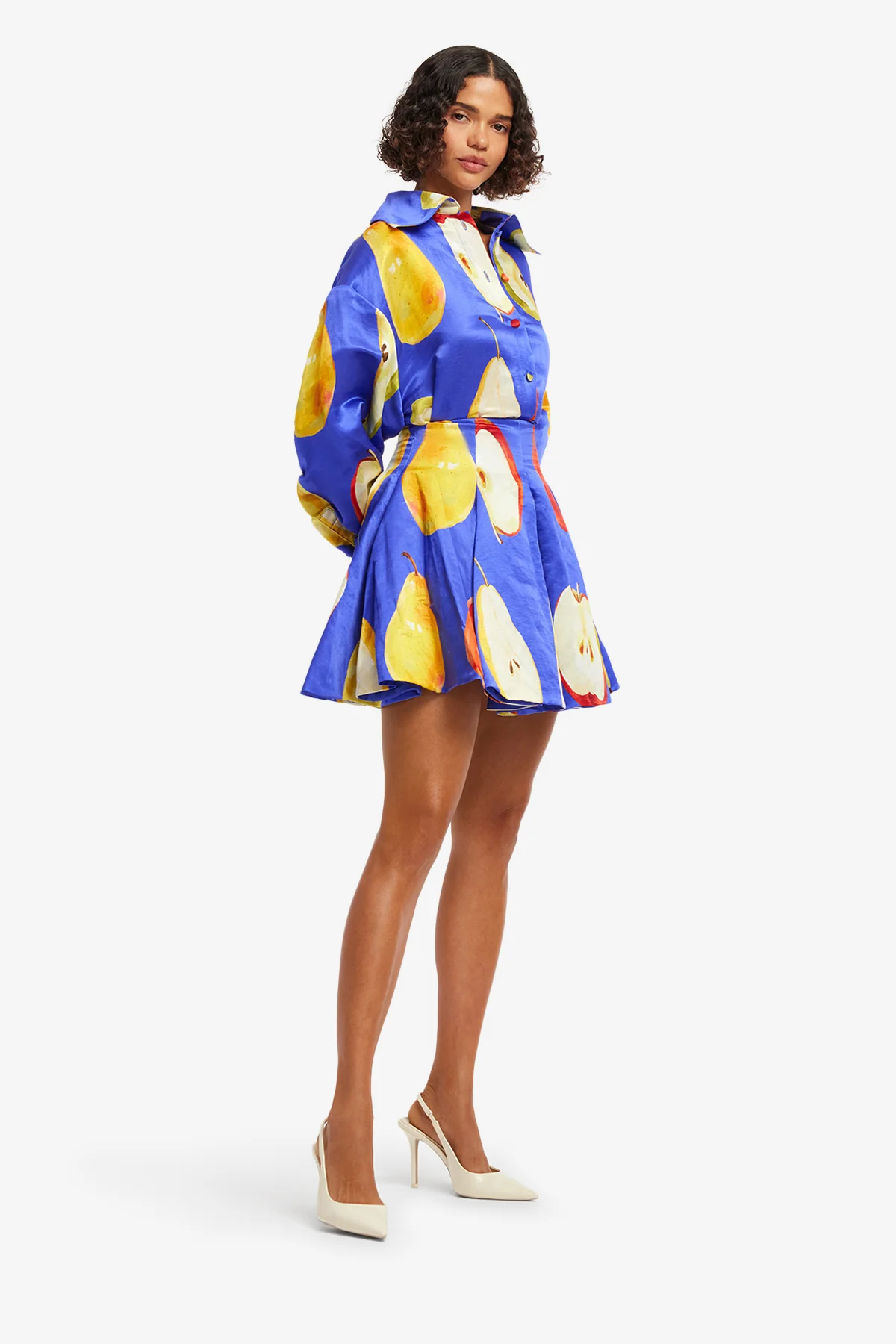 Kaity Skirt - Pear Print