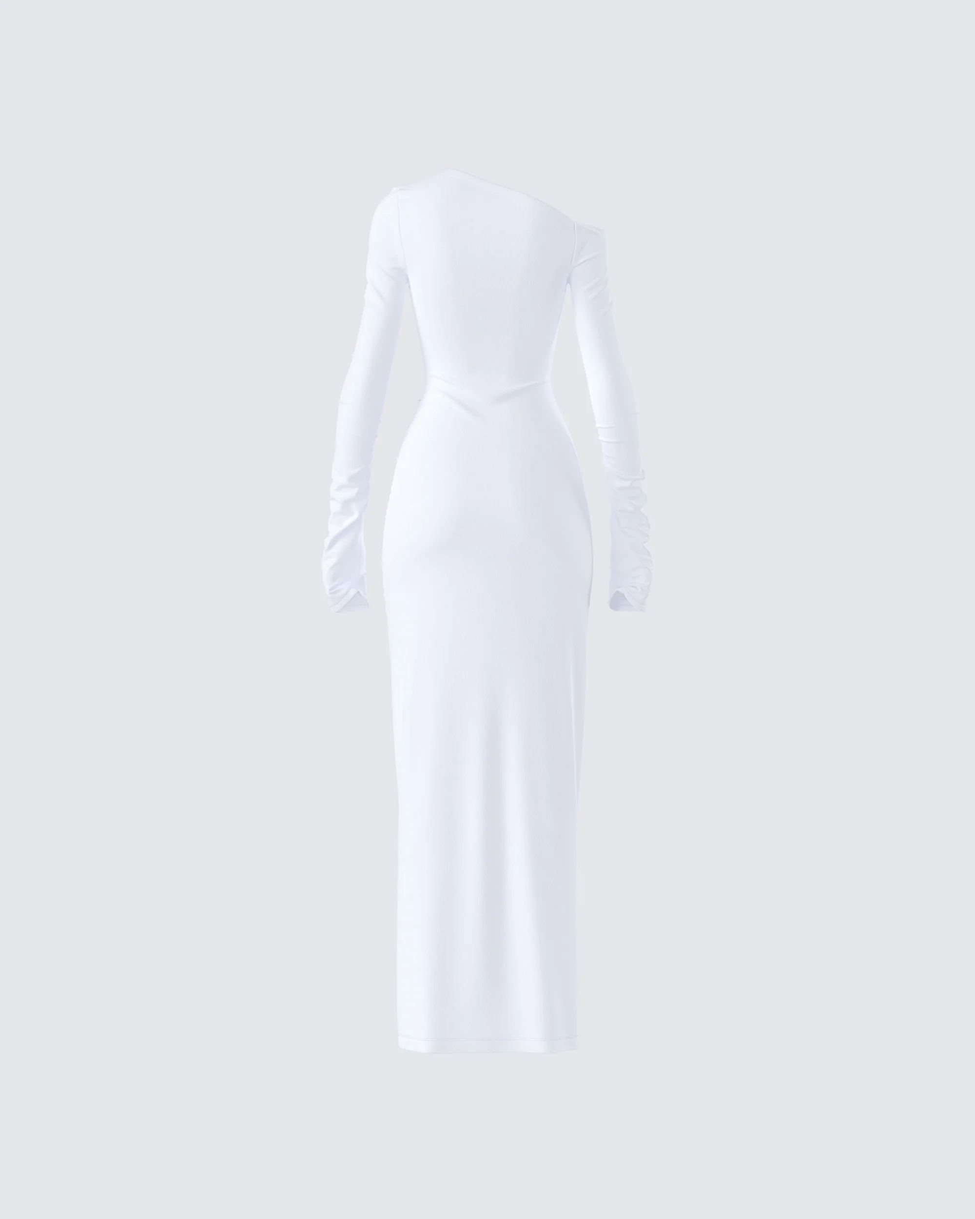 Kiandra White Off Shoulder Maxi Dress