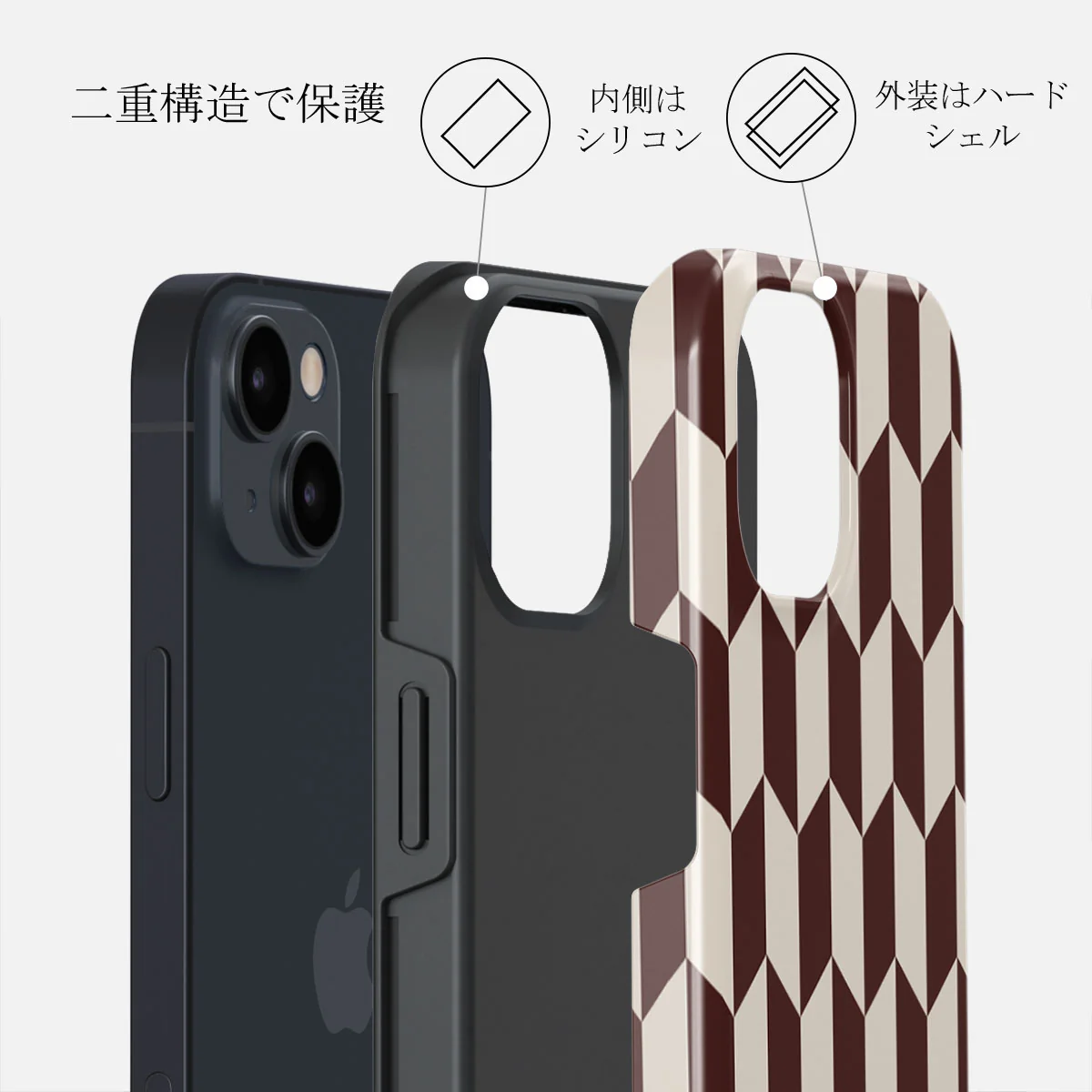 Etiquette - iPhone 13 Mini ケース