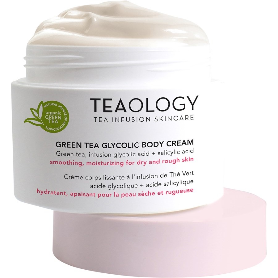 Teaology Pielęgnacja ciała Krem do ciała Zielona herbata glikolowa