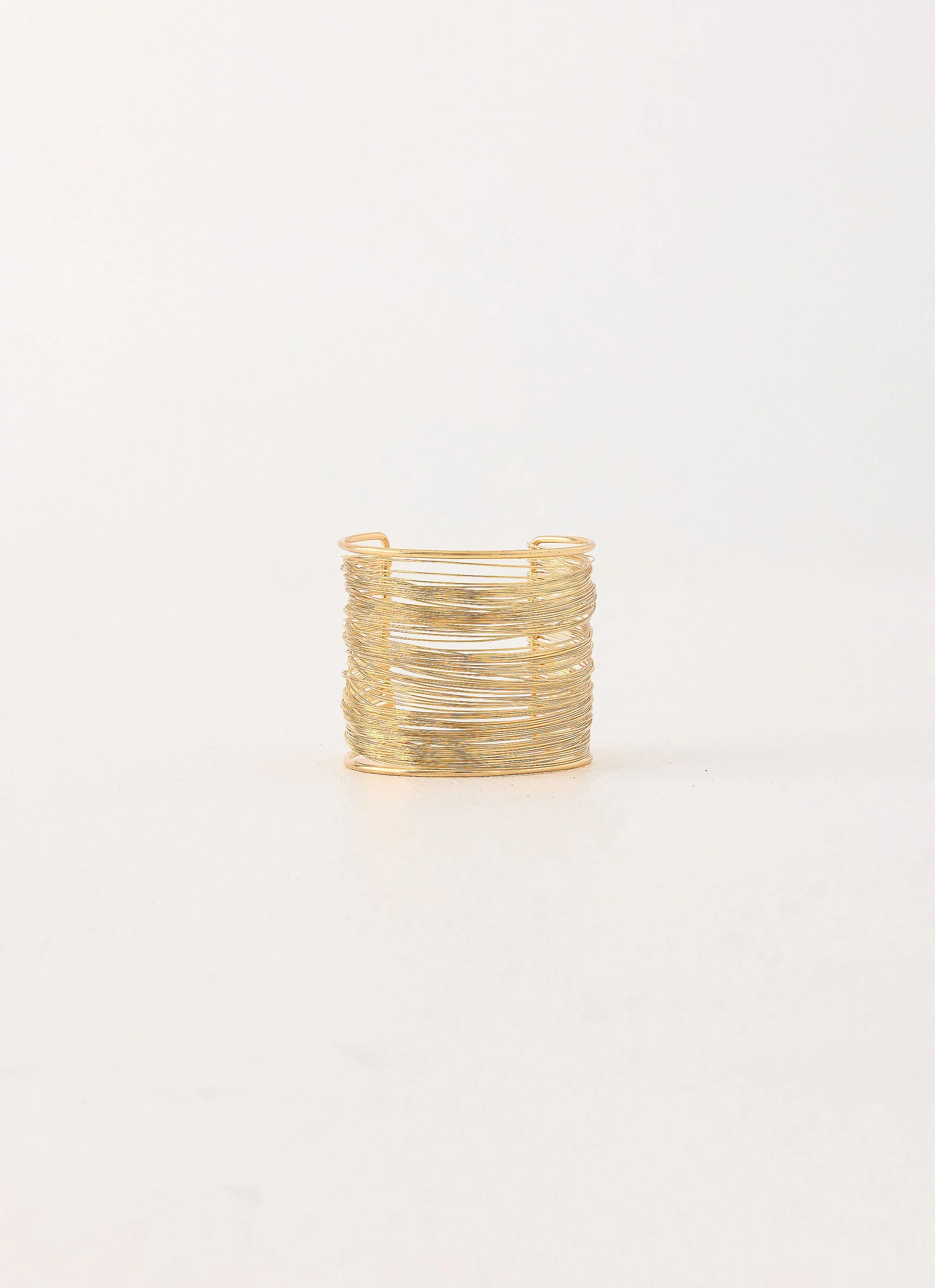 Golden Blur Arm Cuff - Gold