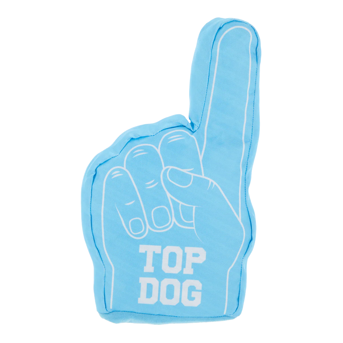 Top Dog Foam Finger Plush Enrichment Dog Toy