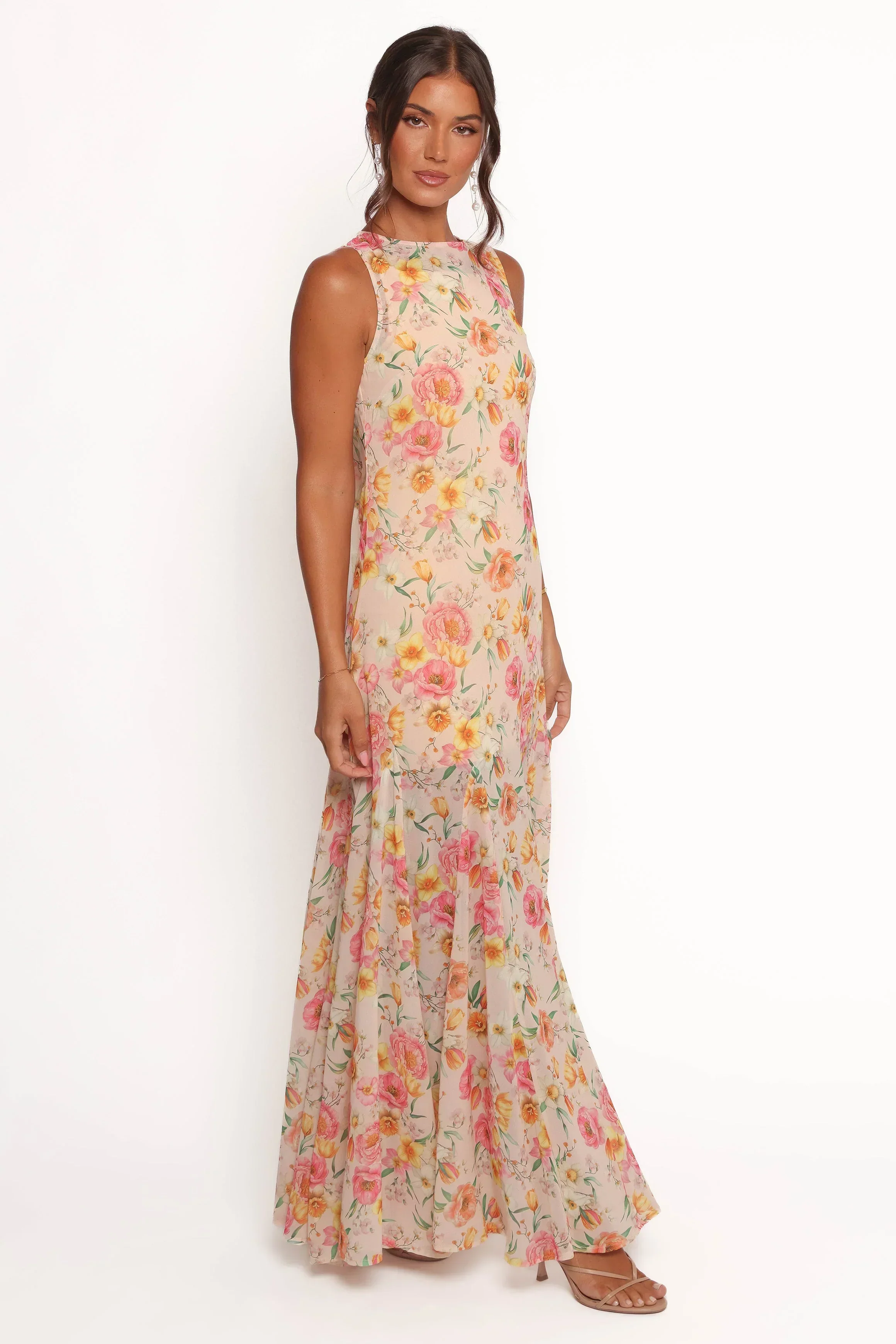 Keani Maxi Dress - Peony - luluinthesky