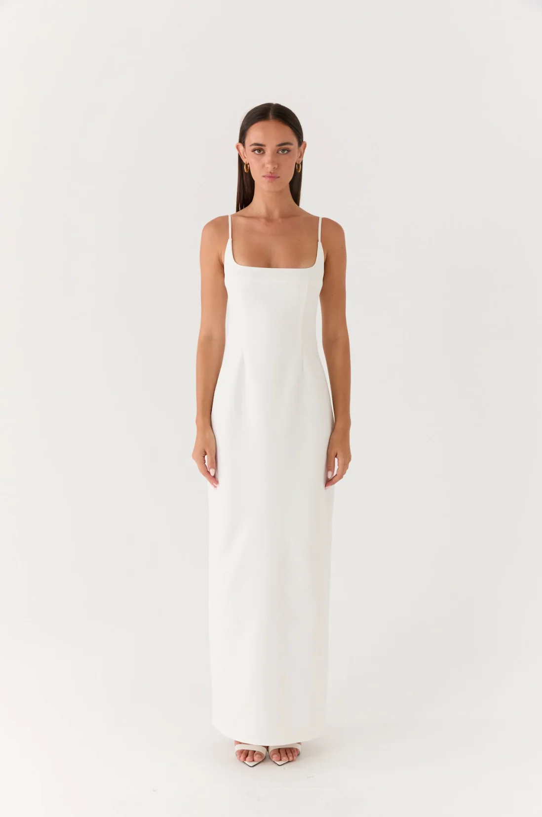Aralyn Maxi Dress - White