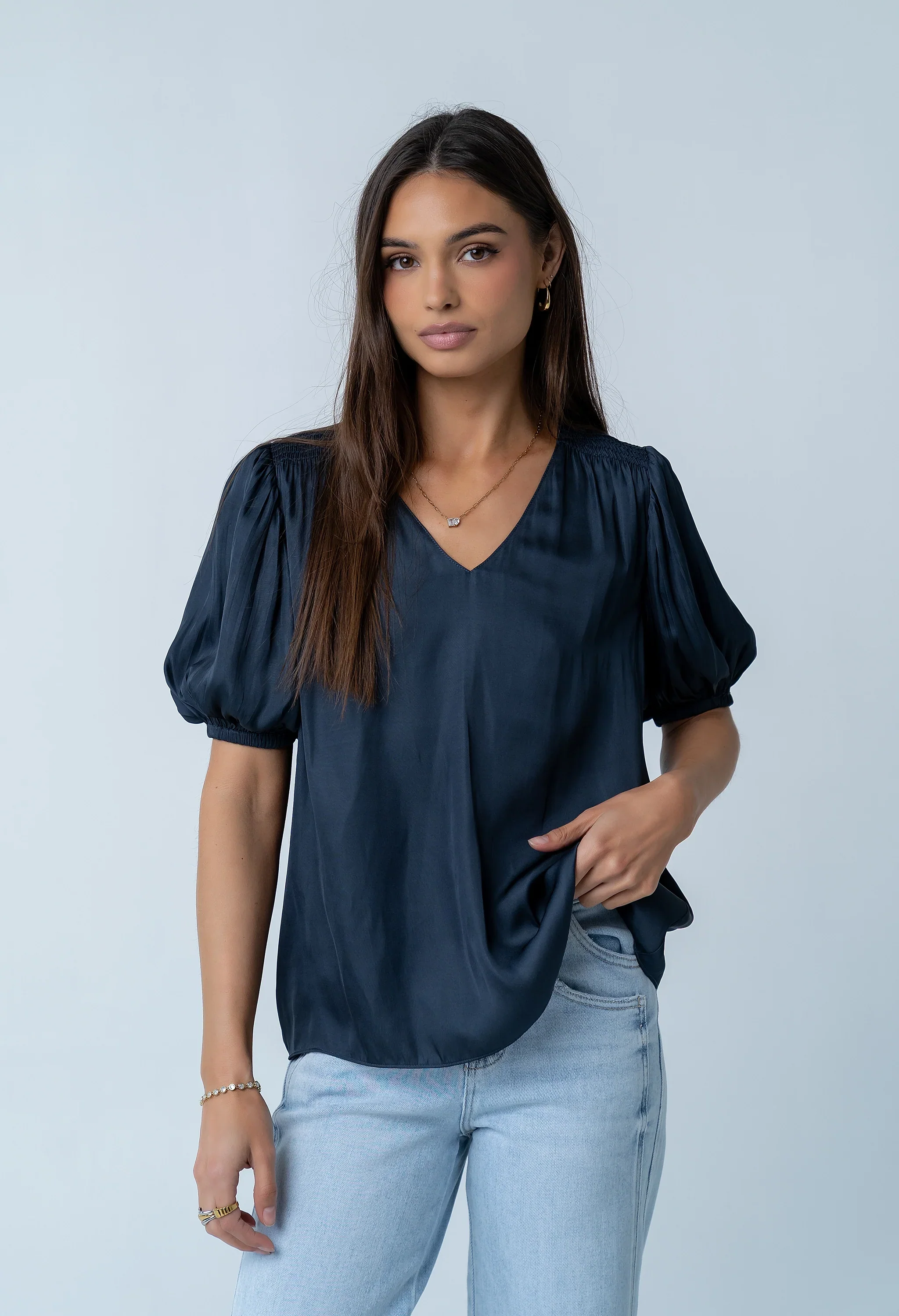 Regina Smocked Blouse