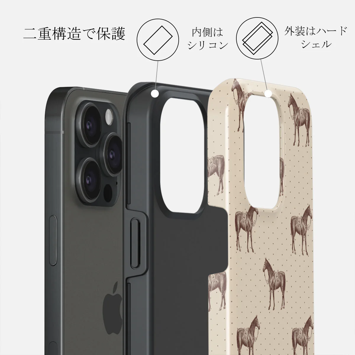Wild West - iPhone 15 Pro ケース