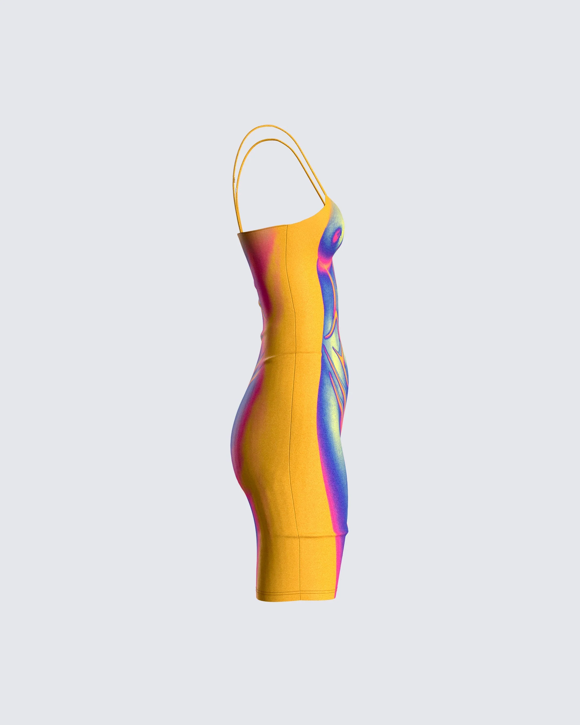 Xavier Body Print Dress