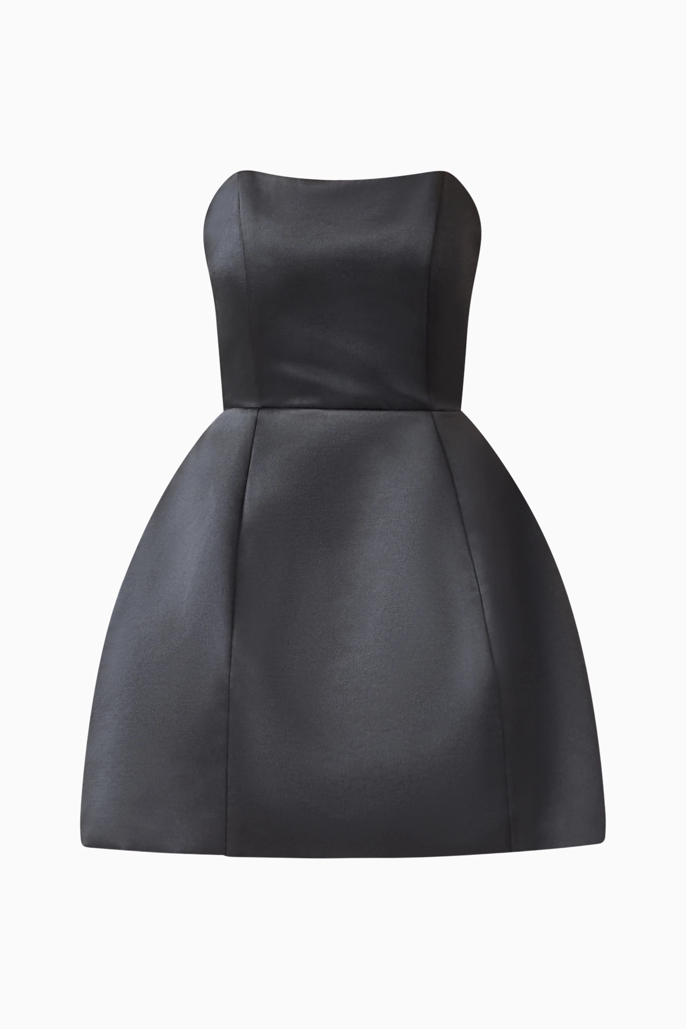 Manon Tulip Mini Dress in Black