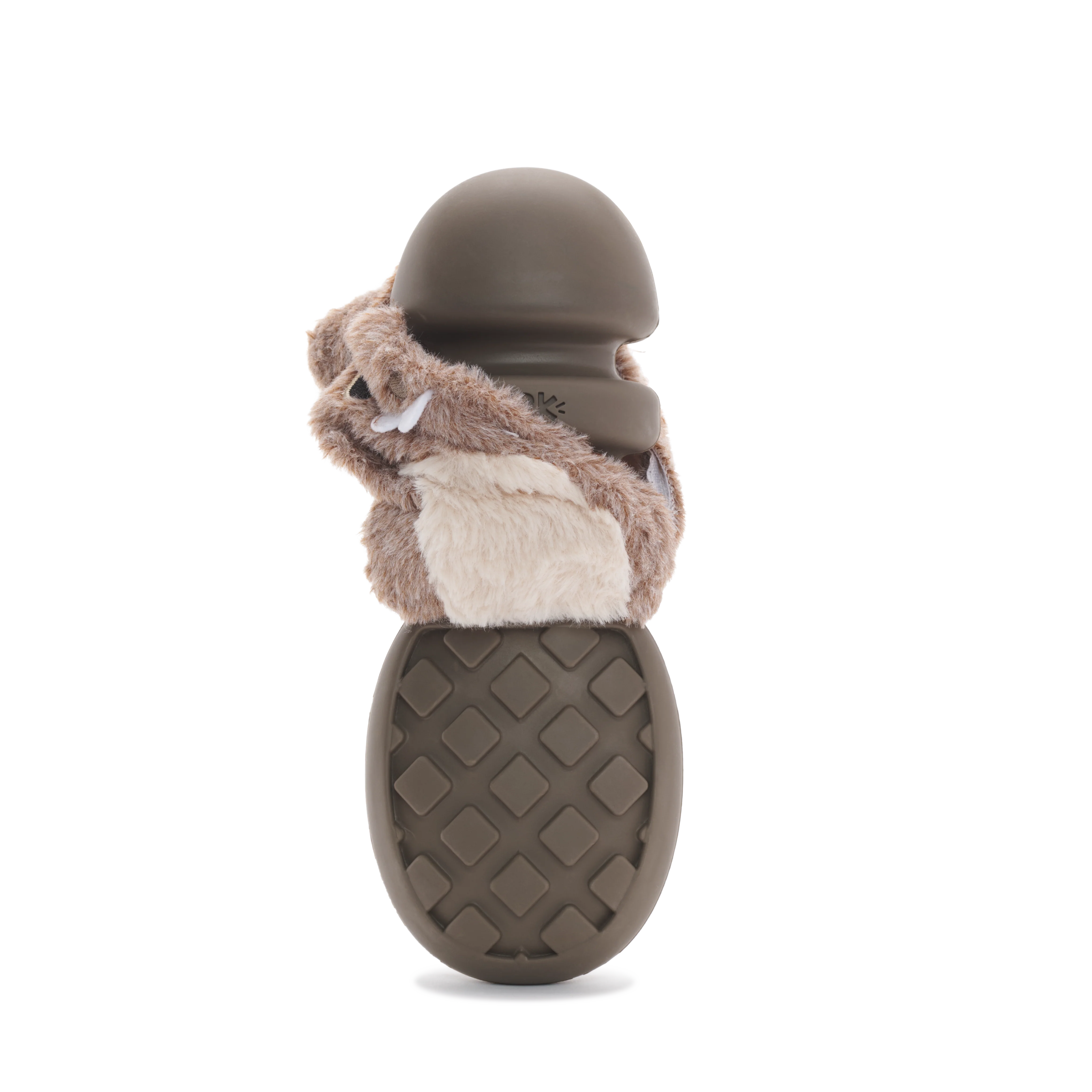 P.B. Beaver Durable Super Chewer 2-in-1 Rip and Reveal Dog Toy
