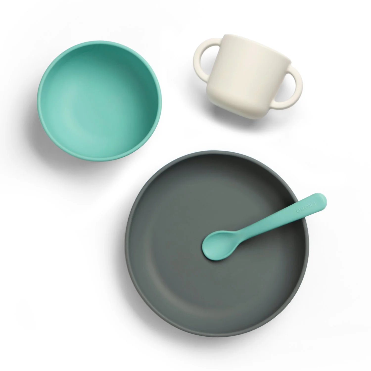 Vogeelle Silicone Baby Meal Set - Lagoon