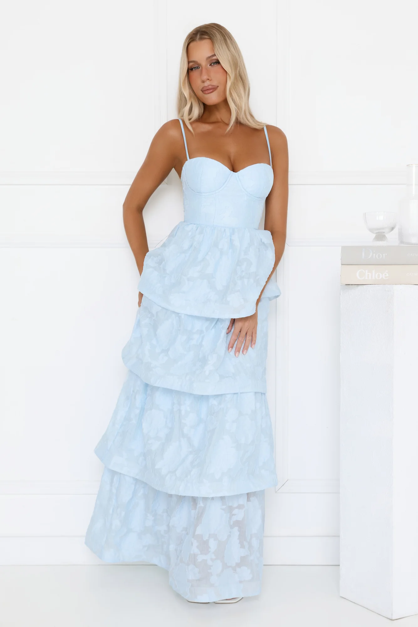 Elevated Desire Maxi Dress Blue