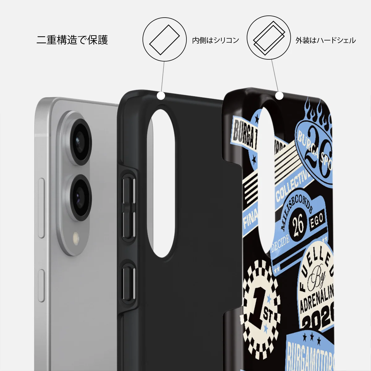 Finish Line - Samsung Galaxy S25 Edge ケース