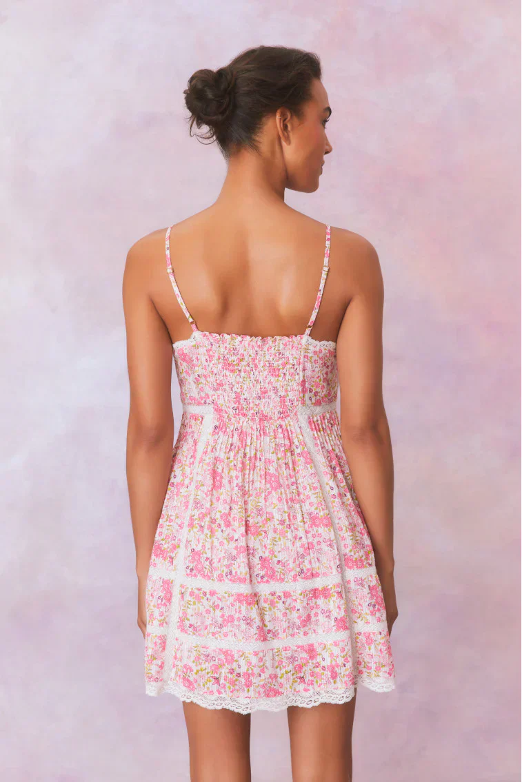Docila Cotton Mini Dress - luluinthesky