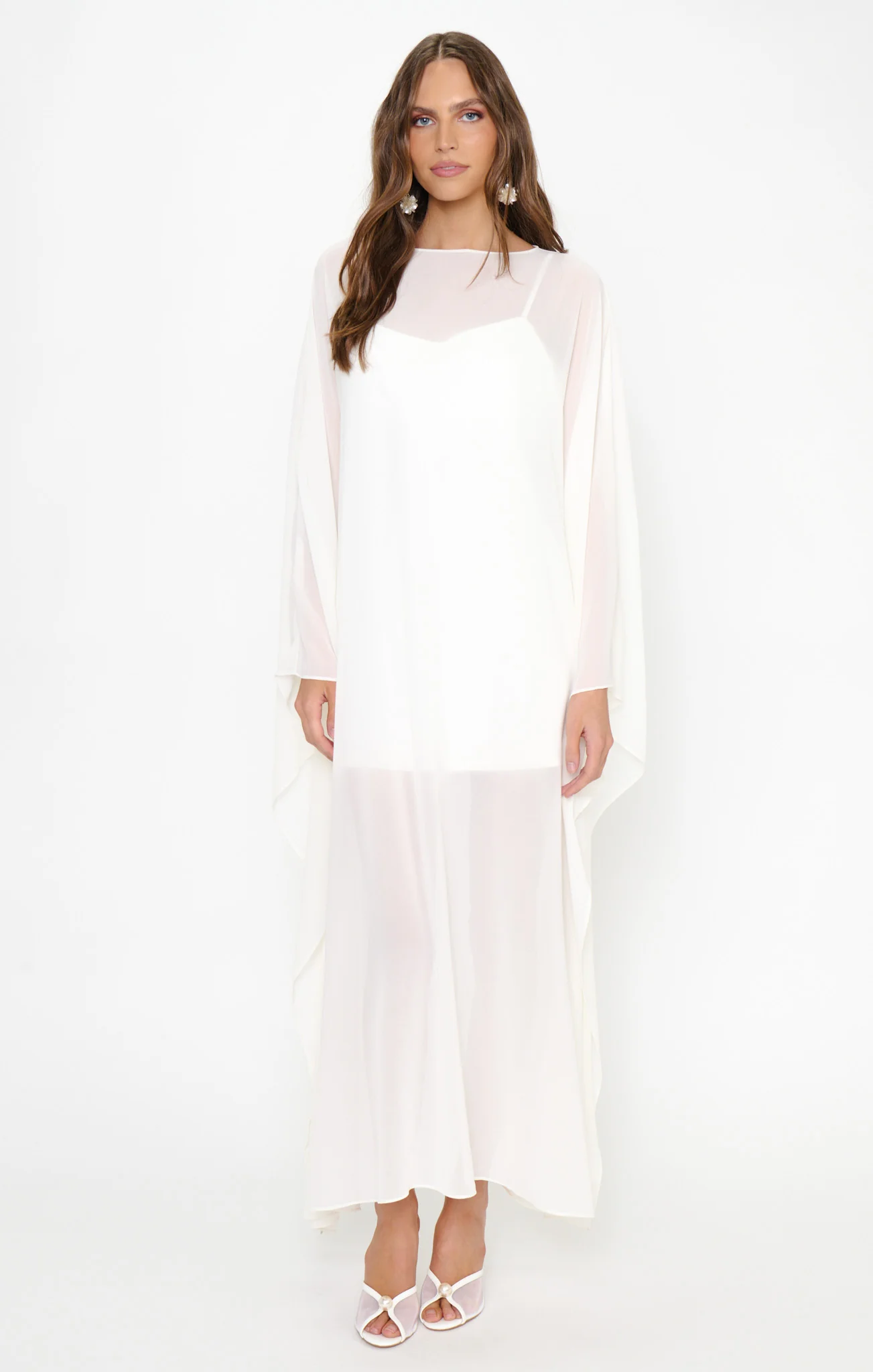 Olsen Maxi Dress ~ Wedding Cake Chiffon