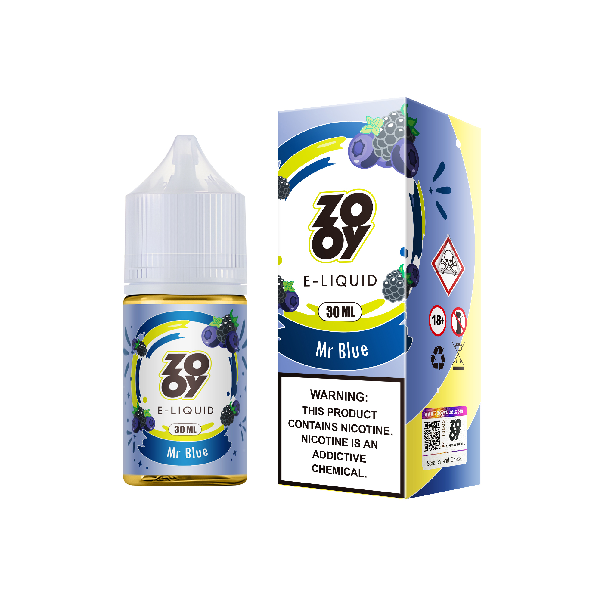 ZOOY 30ML E Liquid Refillable Oil